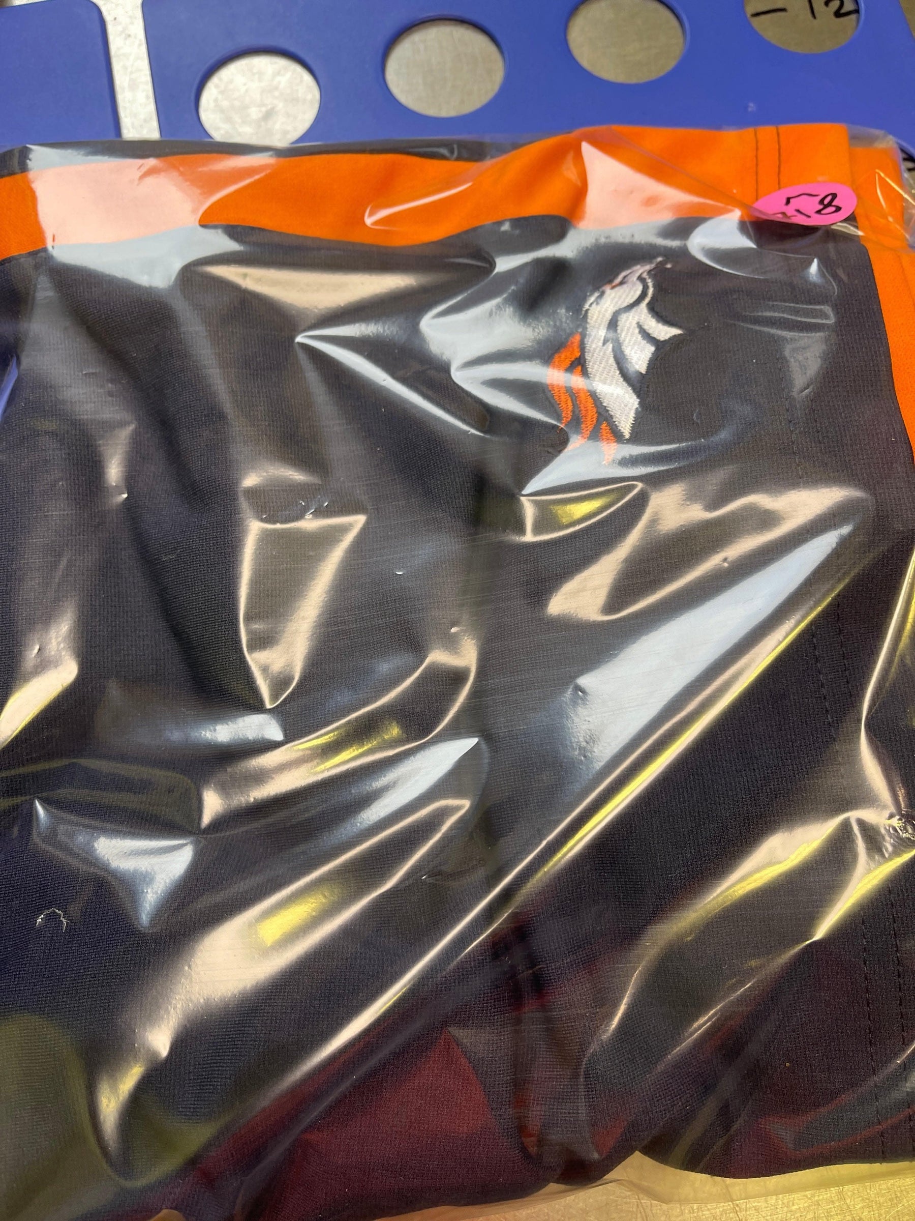 NFL Denver Broncos Athletic Workout Shorts Youth Large 14-16