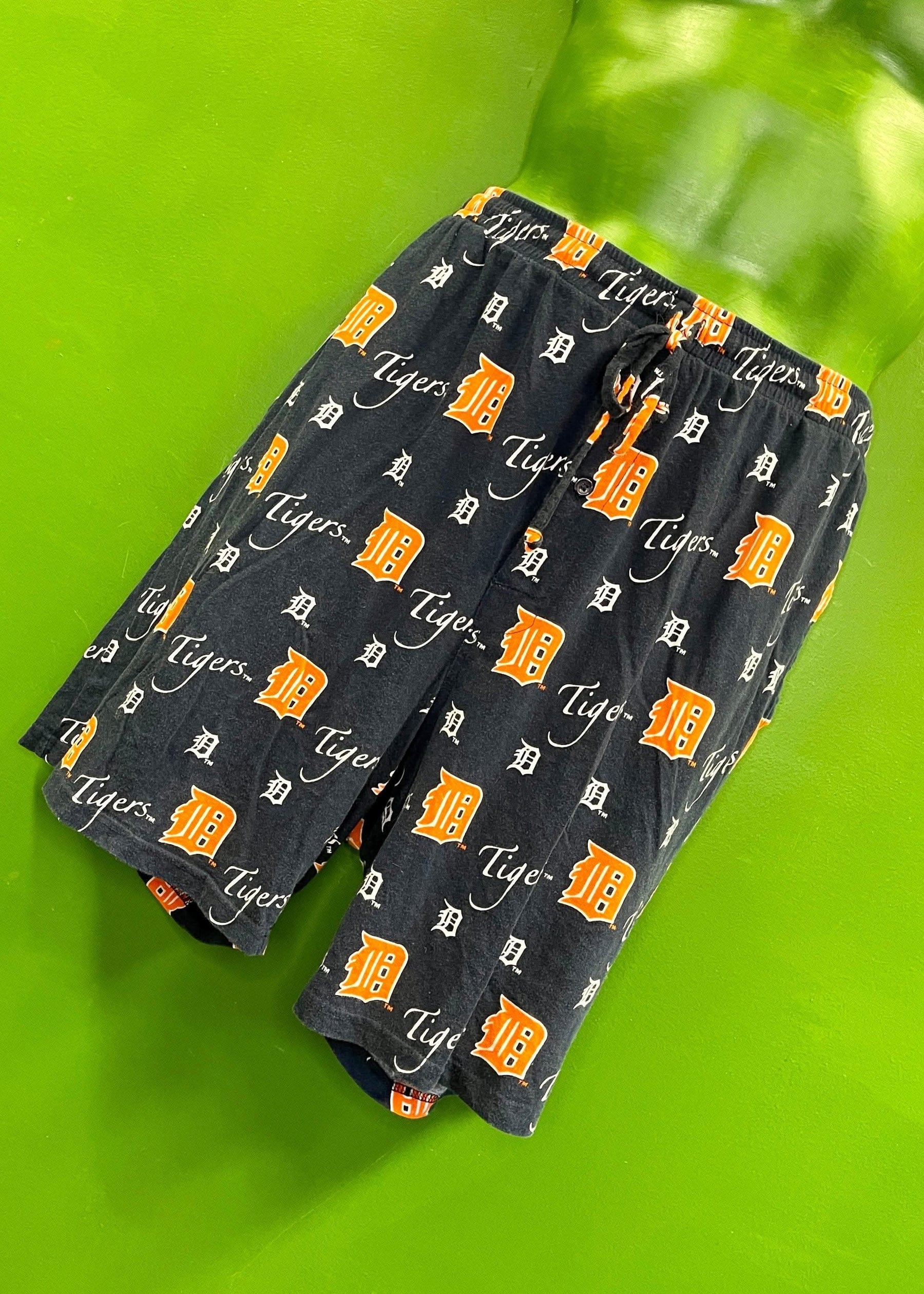 MLB Detroit Tigers Pyjama Lounge Shorts Bottoms Men's X-Large