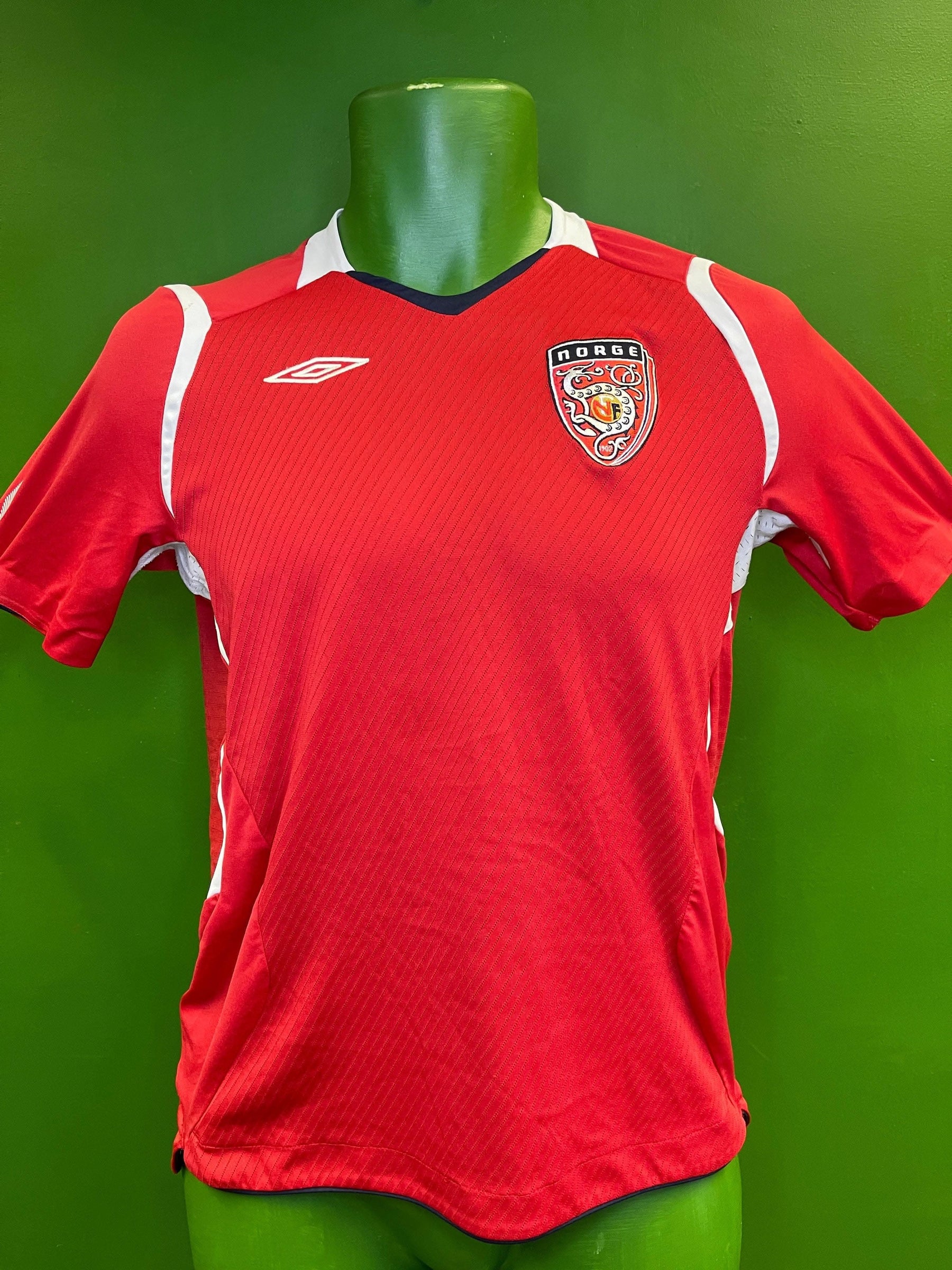 Norway Umbro Football Shirt Jersey Viking Power Youth Large 14-16