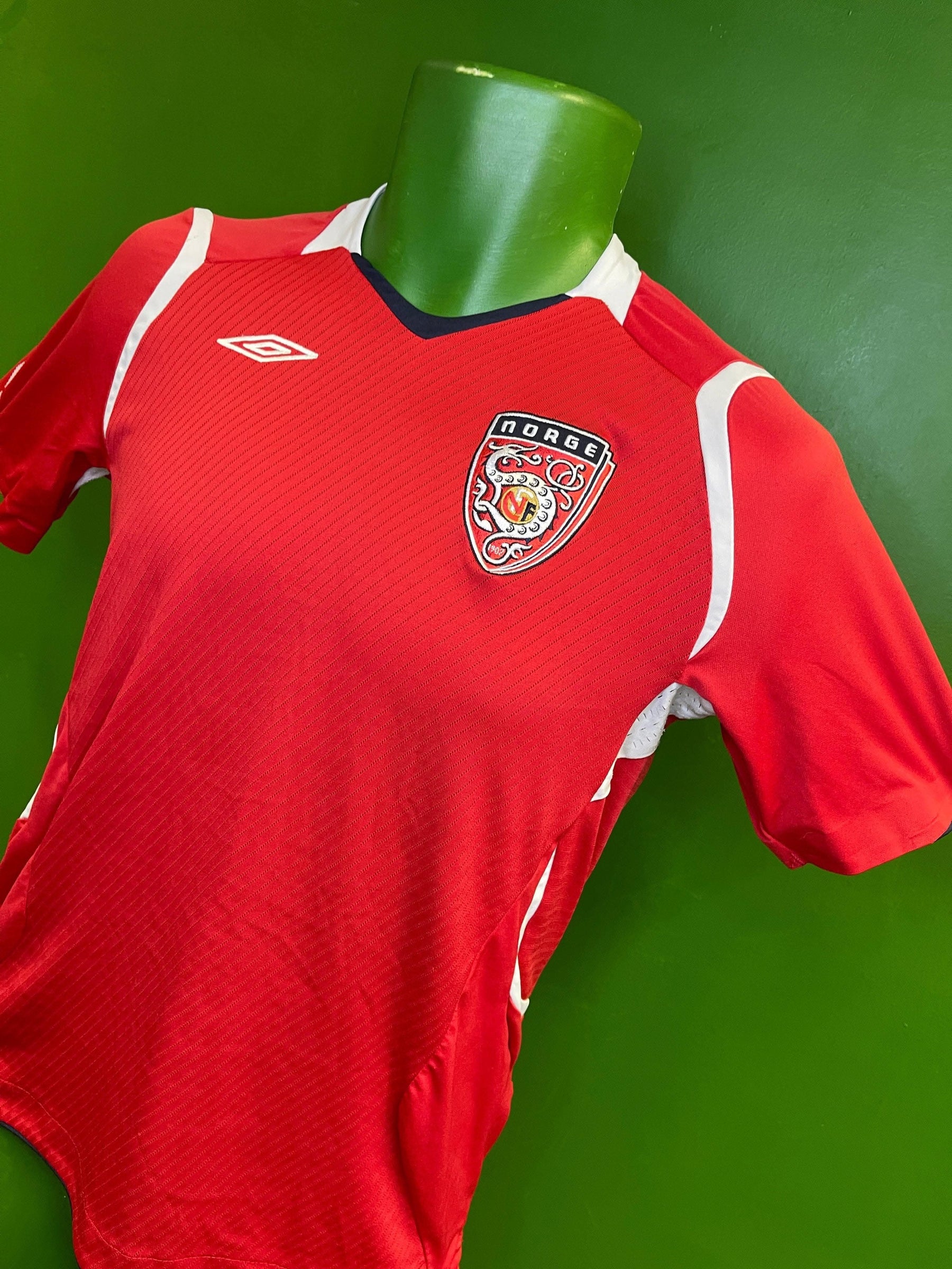 Norway Umbro Football Shirt Jersey Viking Power Youth Large 14-16