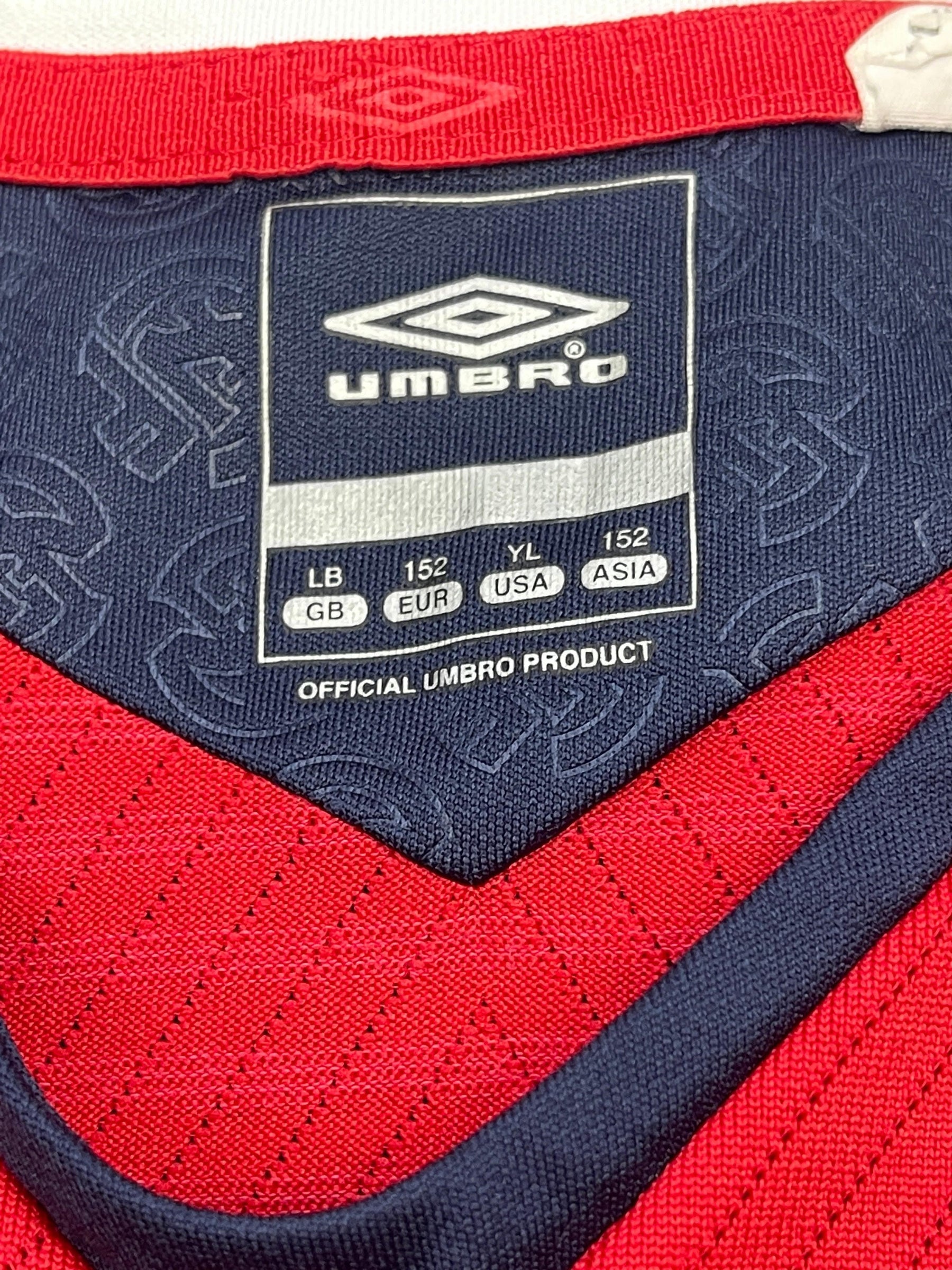 Norway Umbro Football Shirt Jersey Viking Power Youth Large 14-16