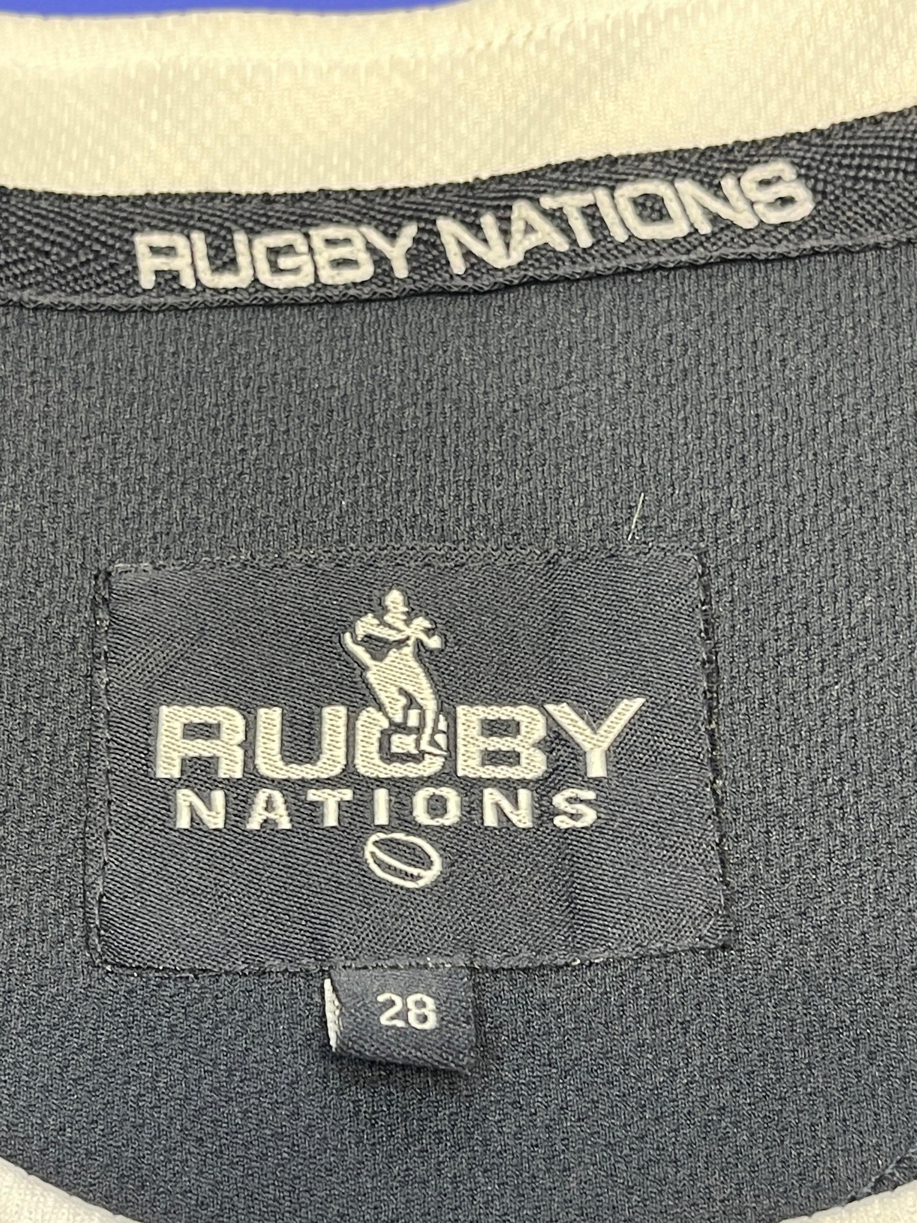 Rugby Nations Scotland Top Jersey Shirt Size 28 Youth Medium