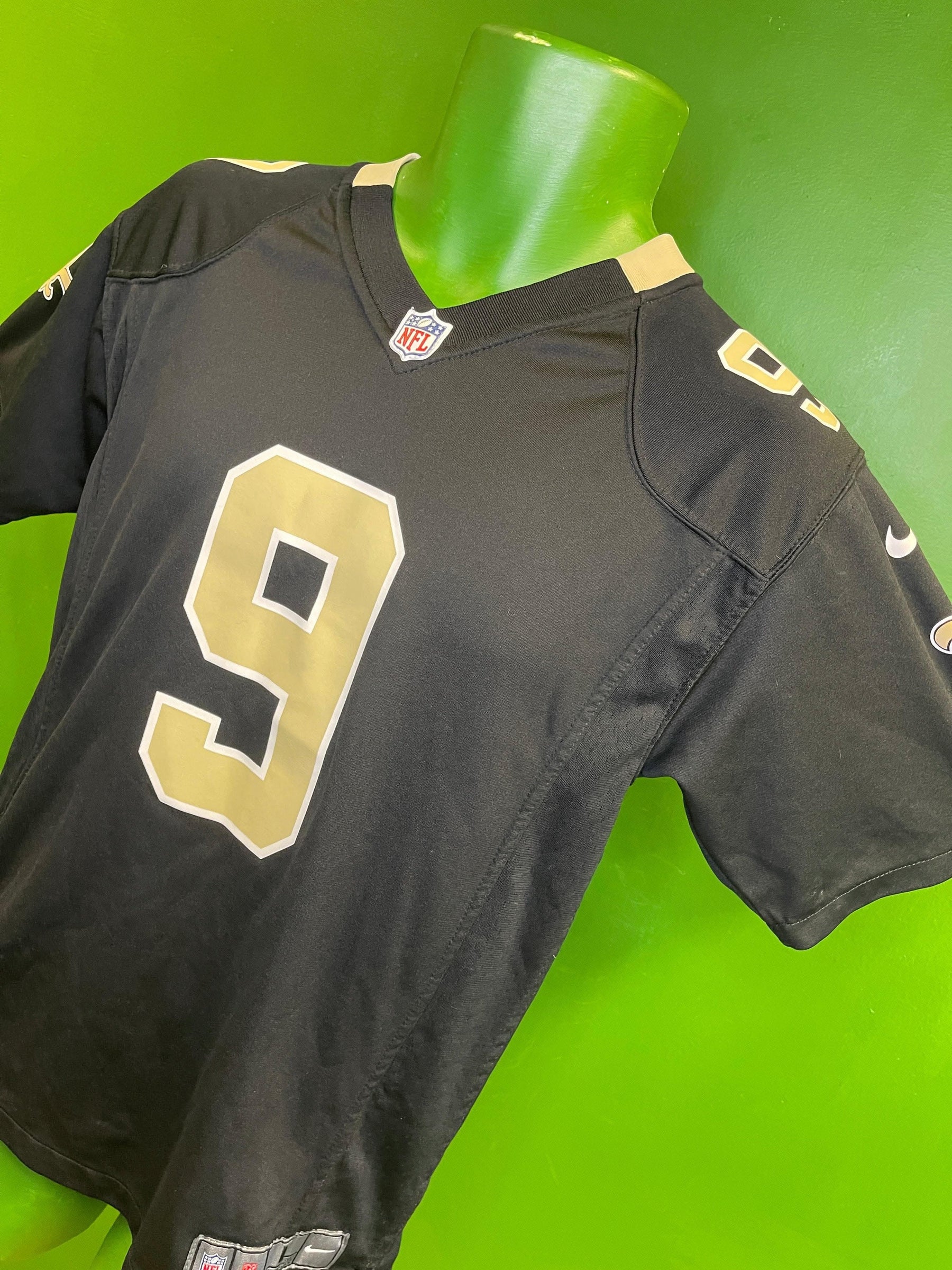 NFL New Orleans Saints Drew Brees #9 Jersey Youth Large 14-16