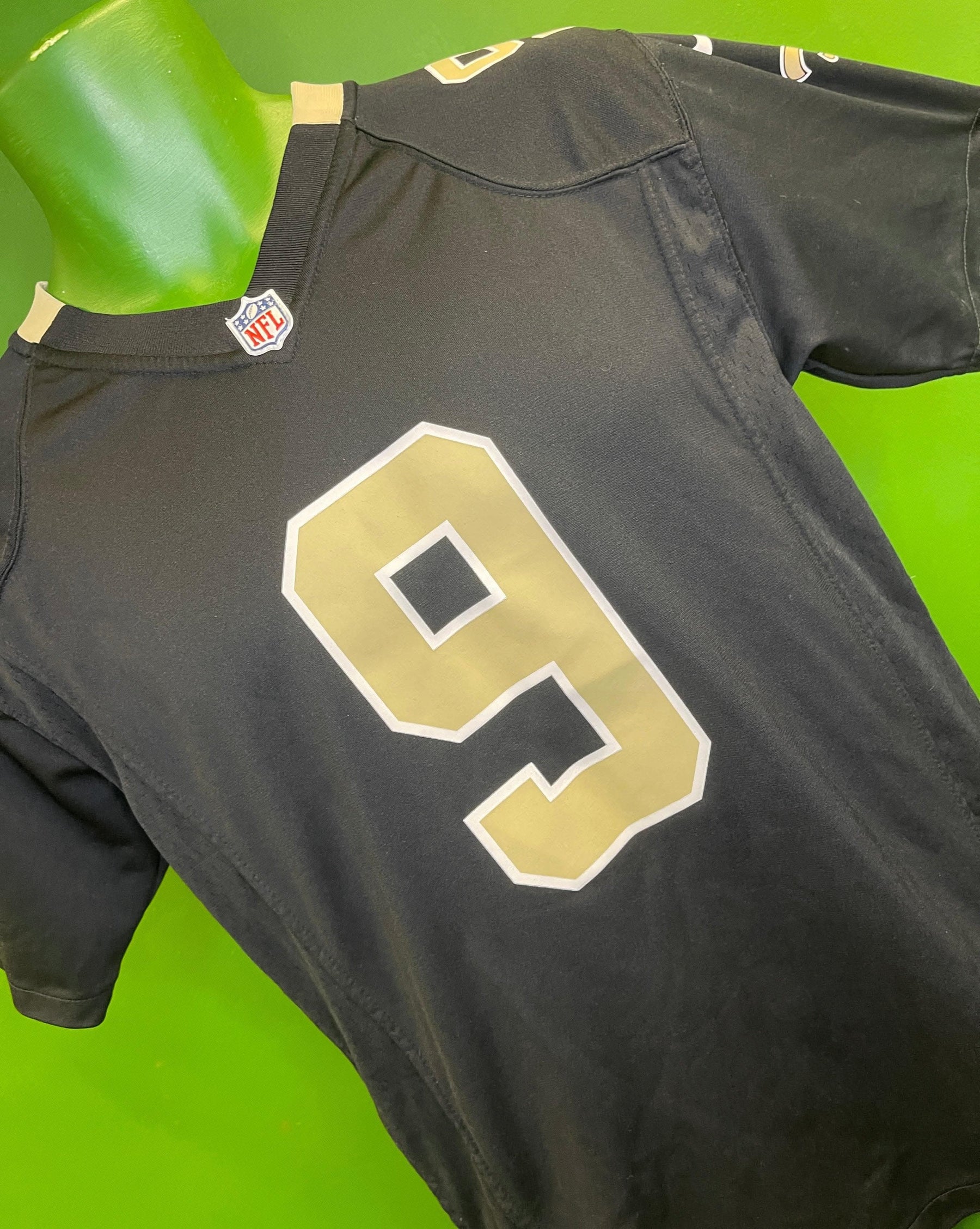 NFL New Orleans Saints Drew Brees #9 Jersey Youth Large 14-16