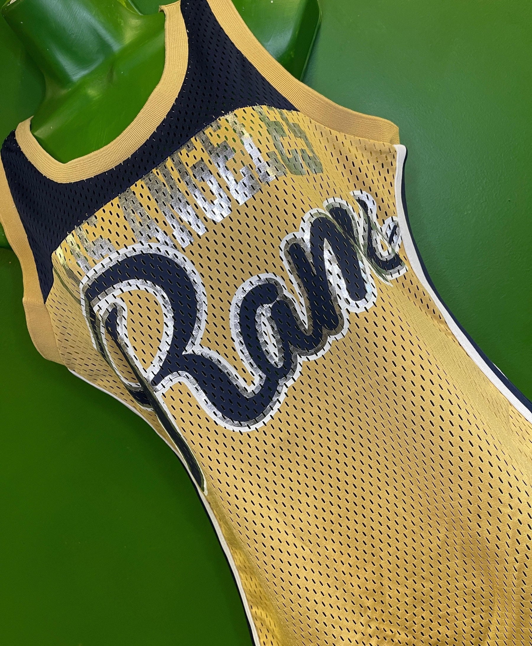 NFL Los Angeles Rams Mesh Workout Tank Top Vest Women's Small