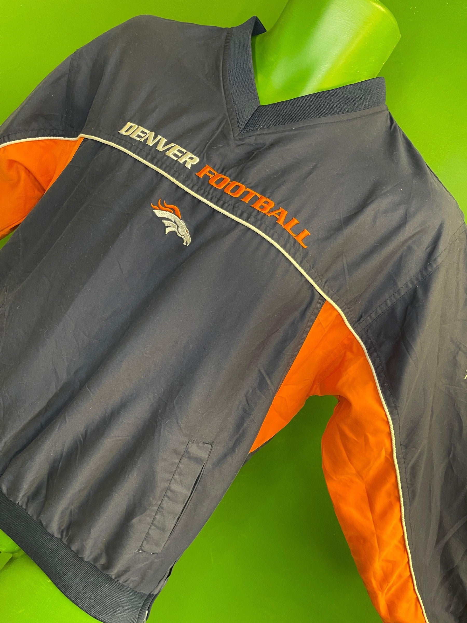 NFL Denver Broncos Reebok Stadium Pullover Youth Large 14-16