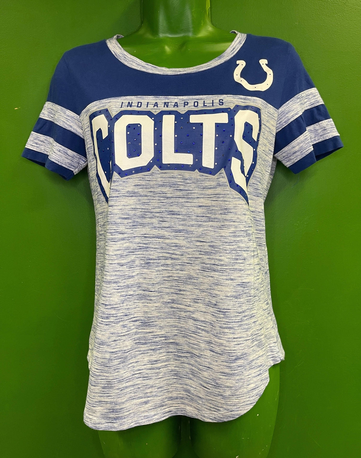 NFL Indianapolis Colts Space Dye T-Shirt Women's Small