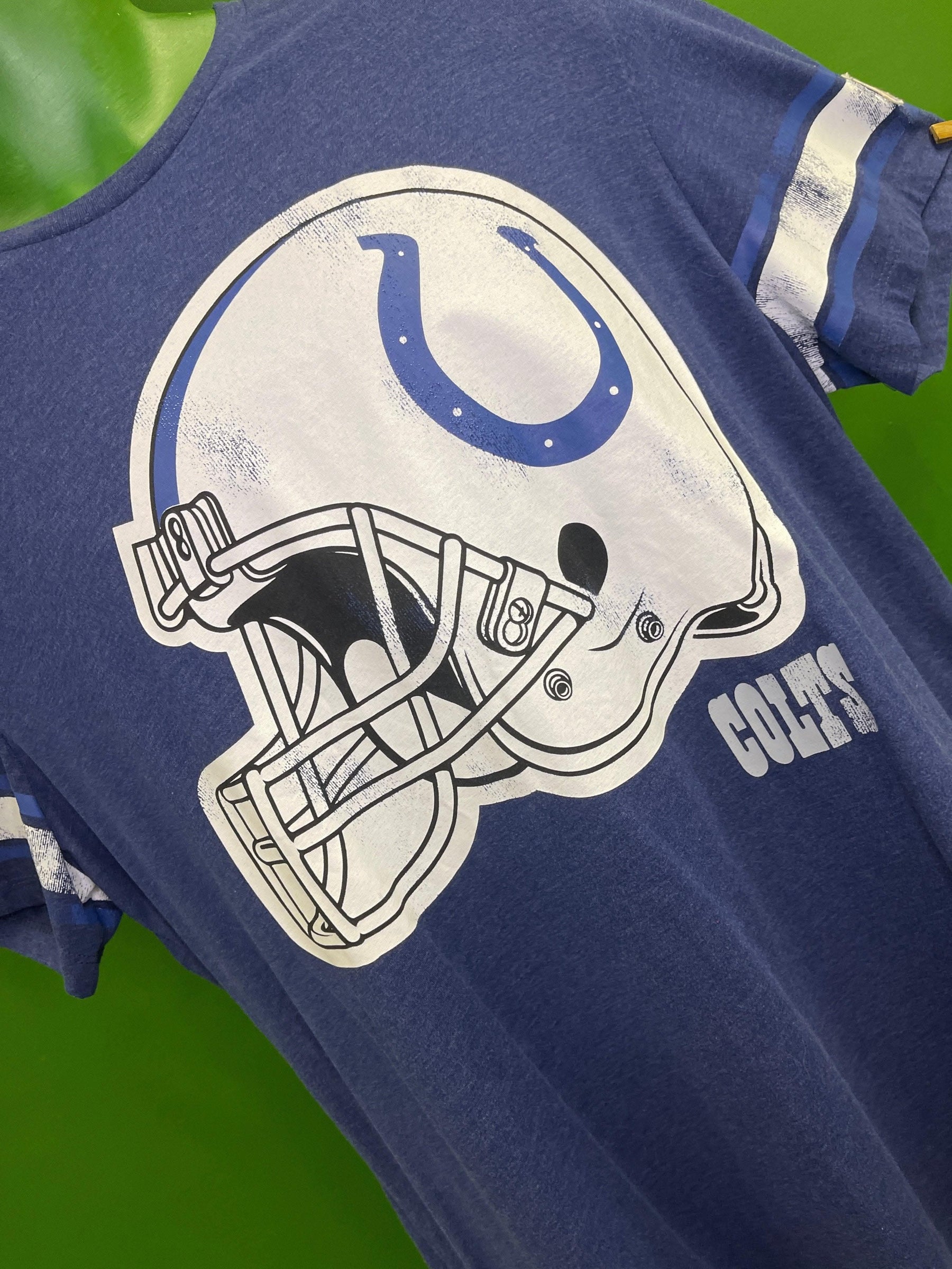 NFL Indianapolis Colts Logo Weathered T-Shirt Men's XL 45-47"