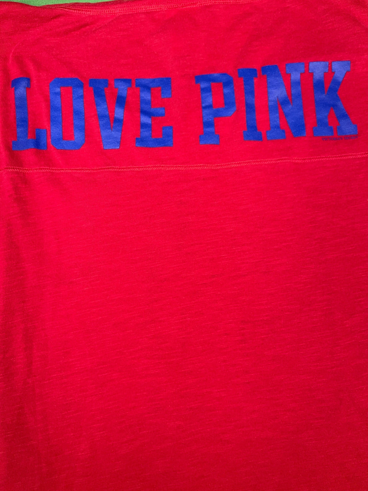 NCAA Kansas Jayhawks Victoria's Secret PINK Top Women's Small