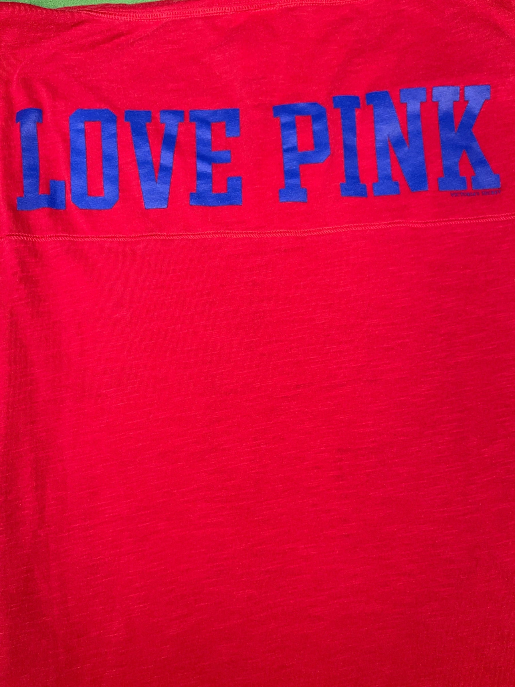 NCAA Kansas Jayhawks Victoria's Secret PINK Top Women's Small