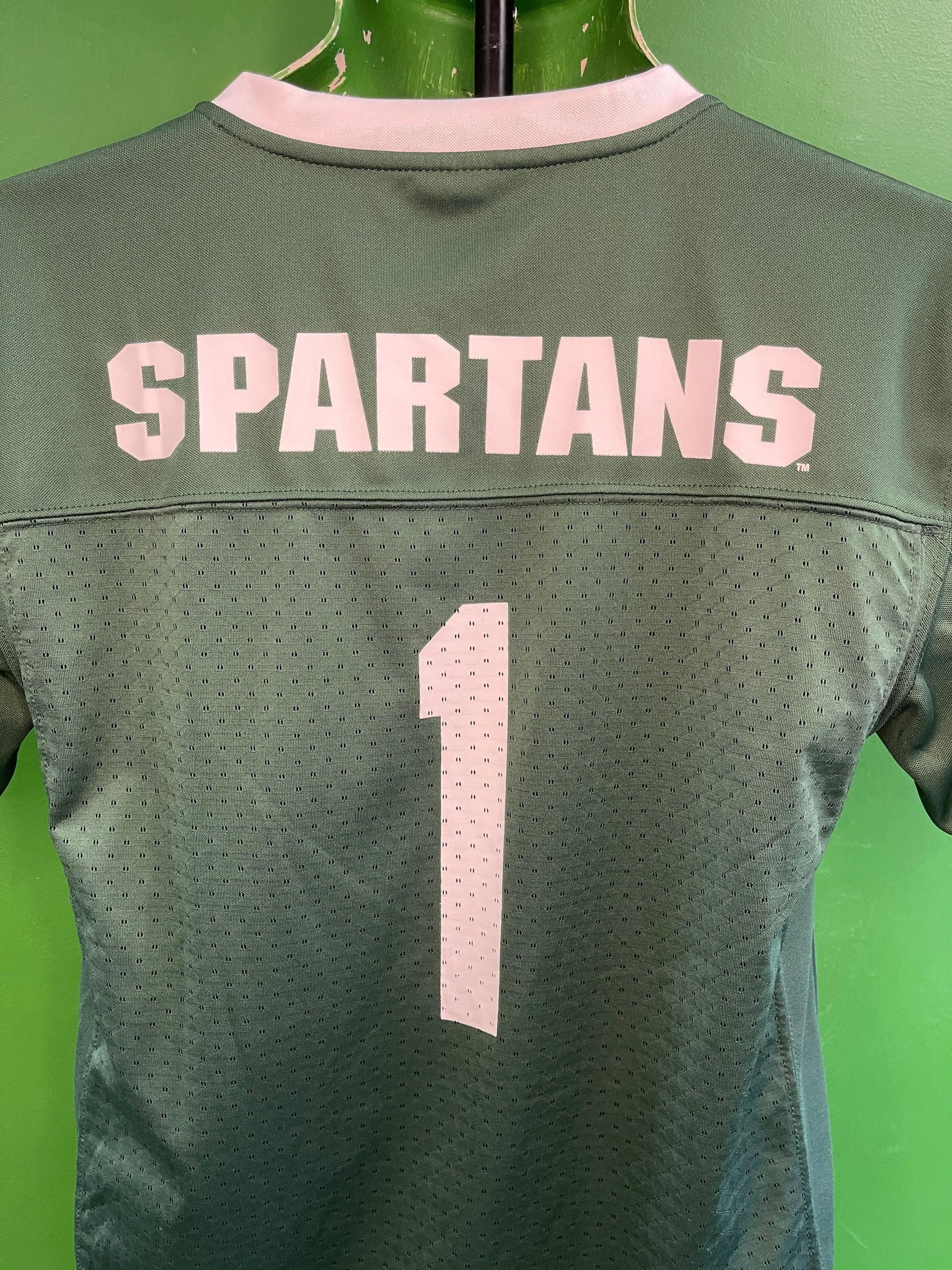 NCAA Michigan State Spartans #1 Jersey Youth Large 12-14