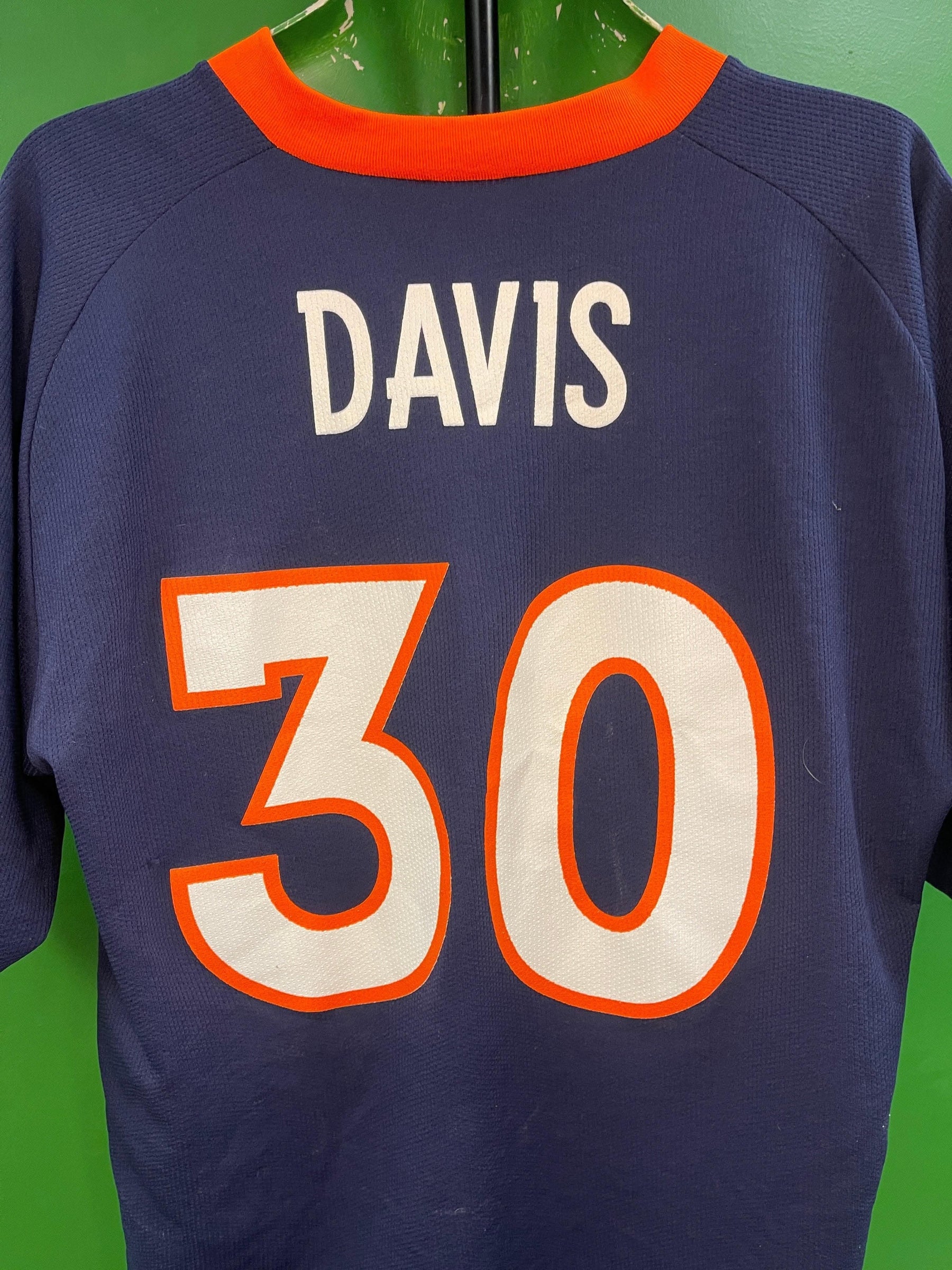 NFL Denver Broncos Terrell Davis #30 Logo Athletic Vintage Jersey Men's Large