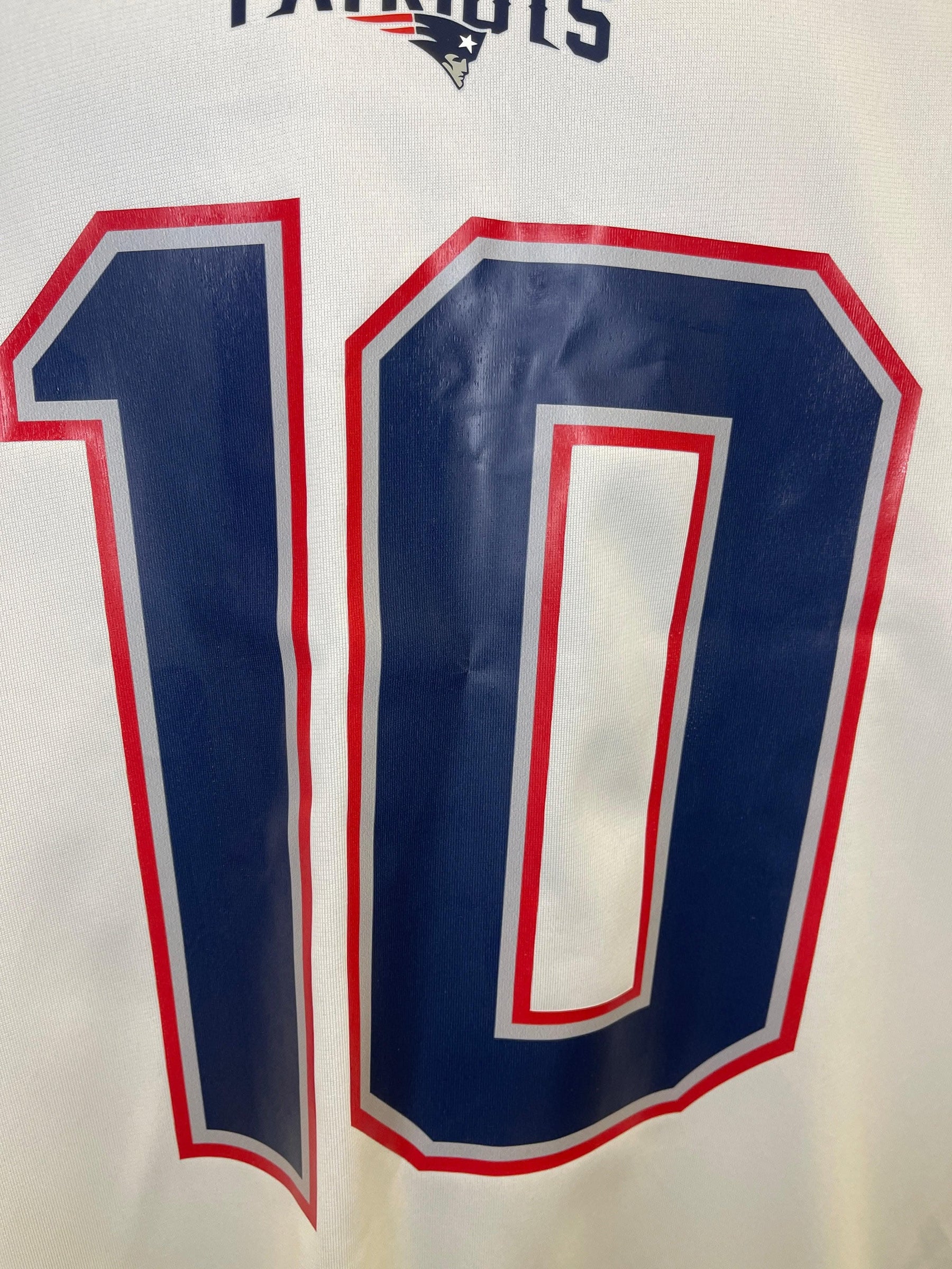 NFL New England Patriots Mac Jones #10 Game Jersey Men's X-Large New with Defect