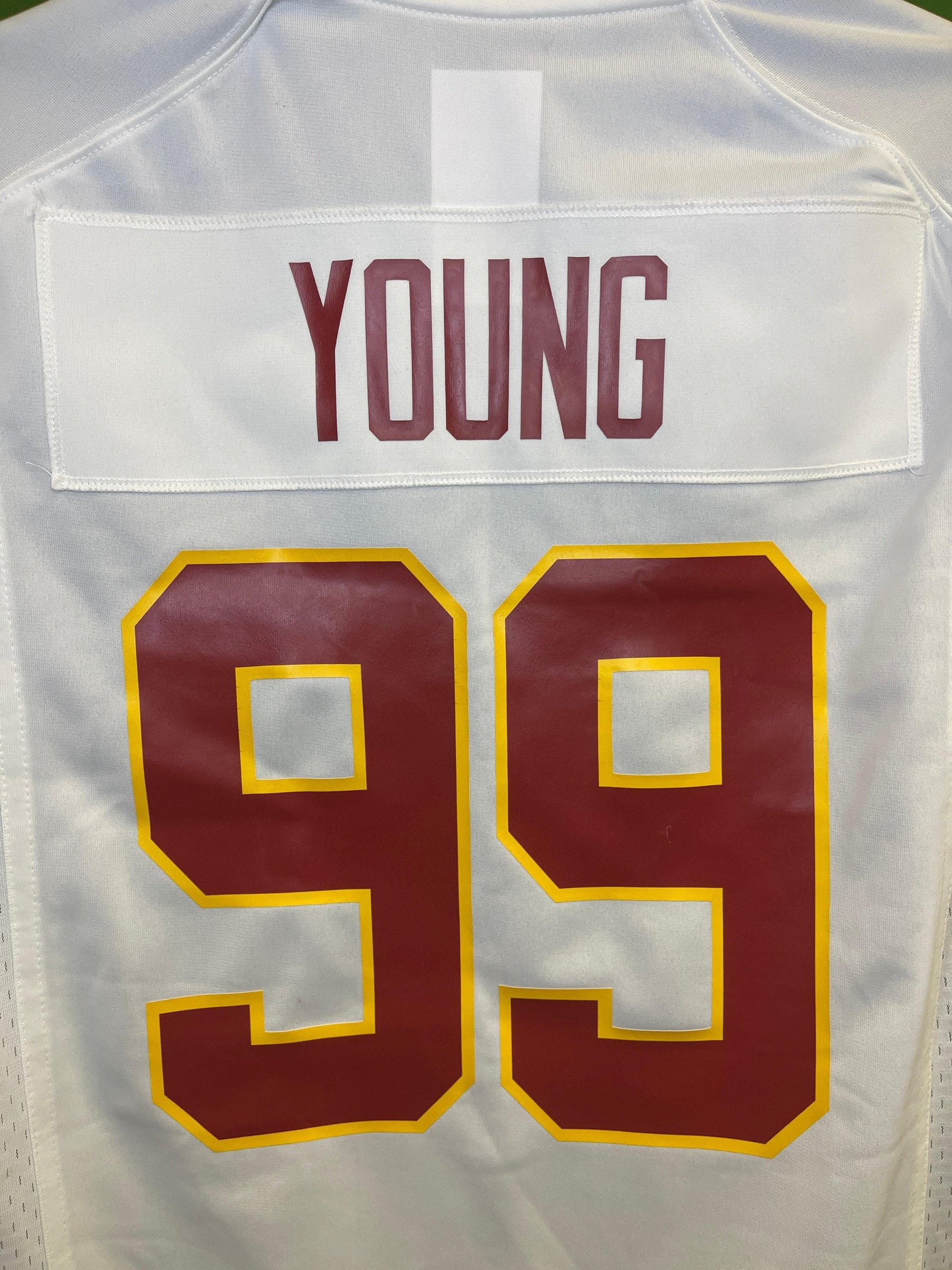 NFL Washington Commanders Young #99 Game Jersey Men's Medium NWT