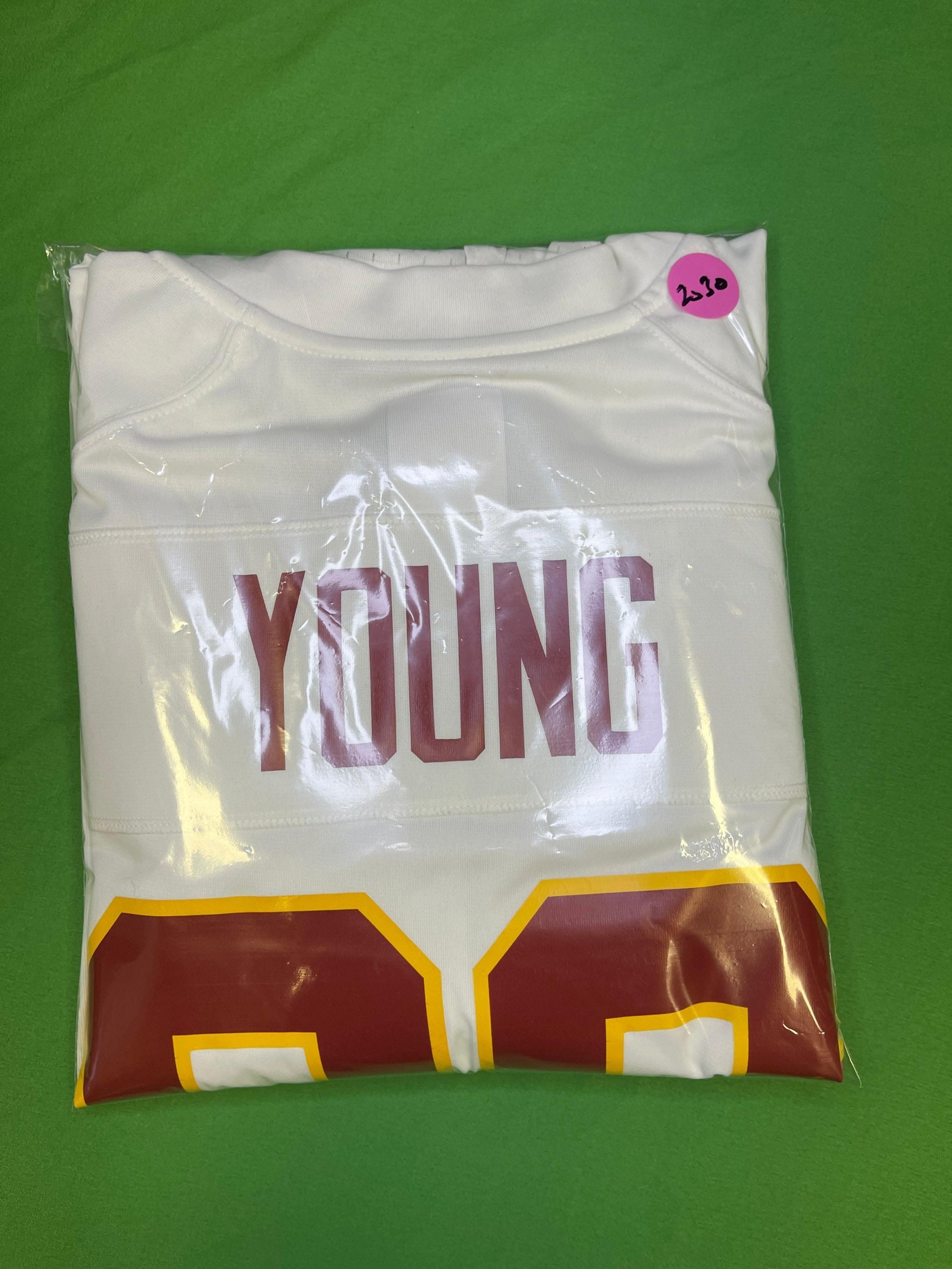 NFL Washington Commanders Young #99 Game Jersey Men's Medium NWT