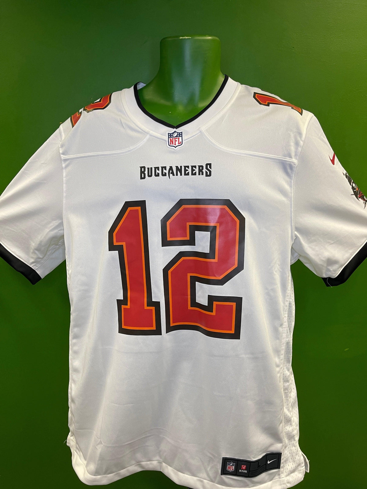 NFL Tampa Bay Buccaneers Tom Brady #12 Game Jersey Men's Large NWT