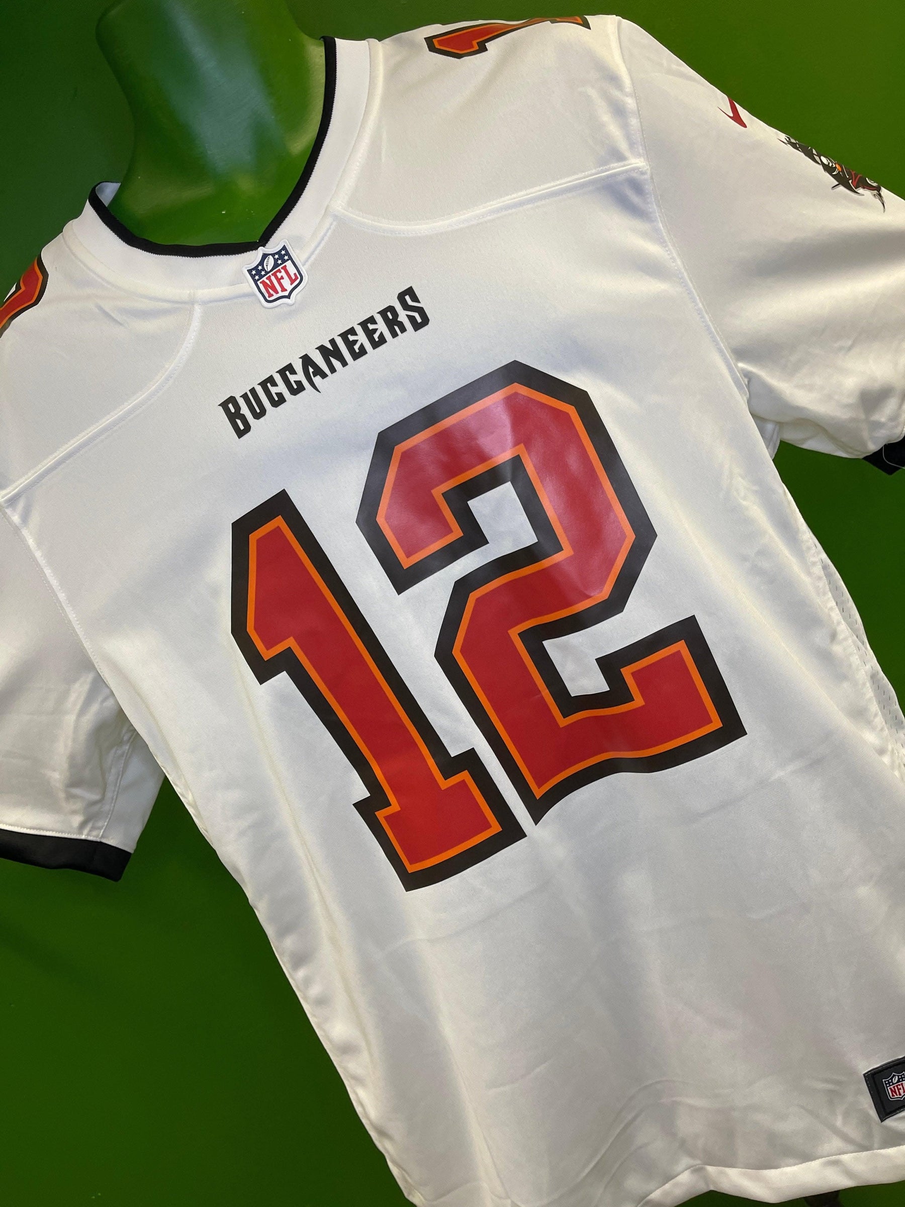 NFL Tampa Bay Buccaneers Tom Brady #12 Game Jersey Men's Large NWT
