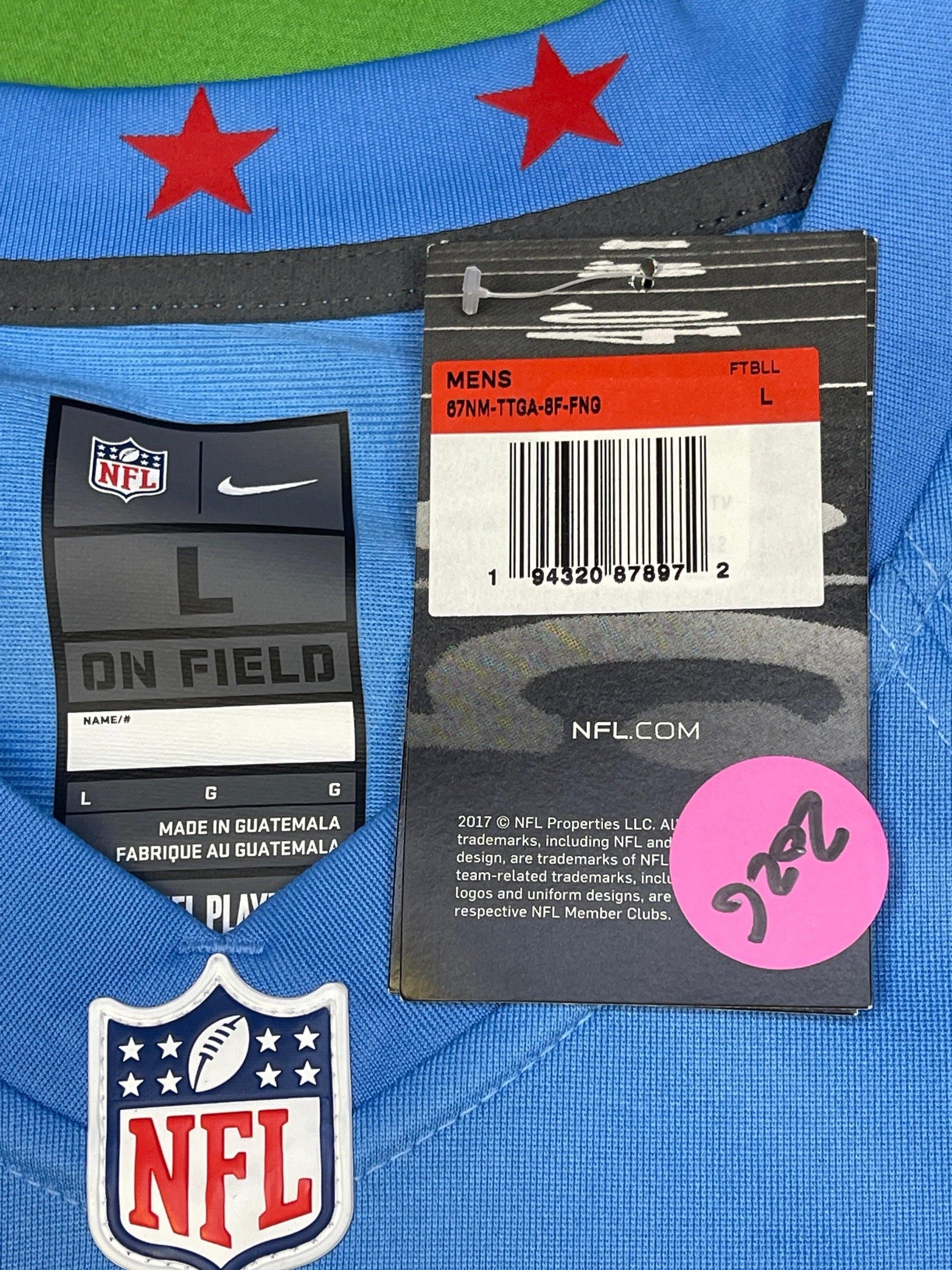 NFL Tennessee Titans Ryan Tannehill Game Jersey Men's Large New with Defects
