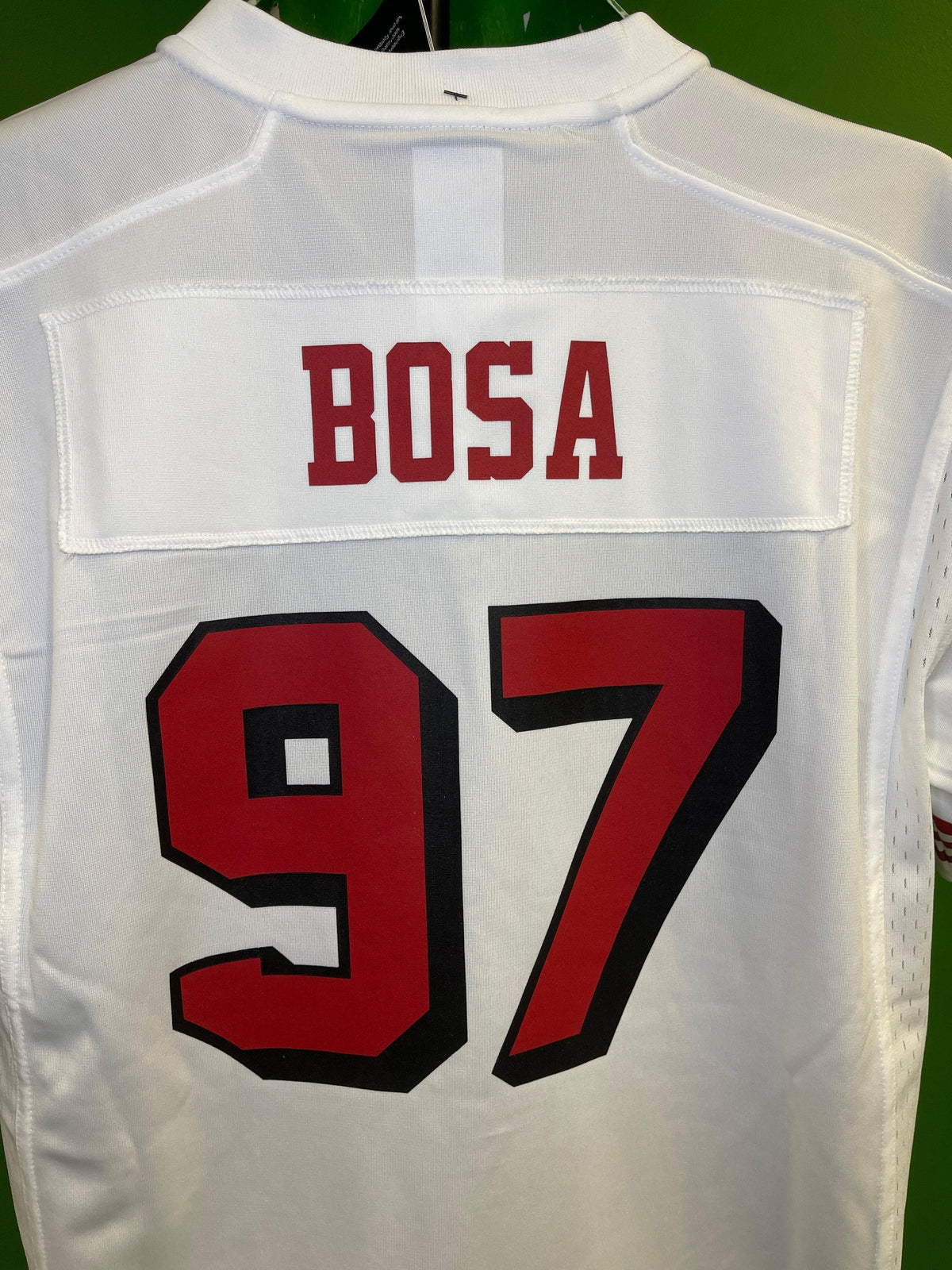 NFL San Francisco 49ers Nick Bosa Game Jersey Youth X-Large NWT