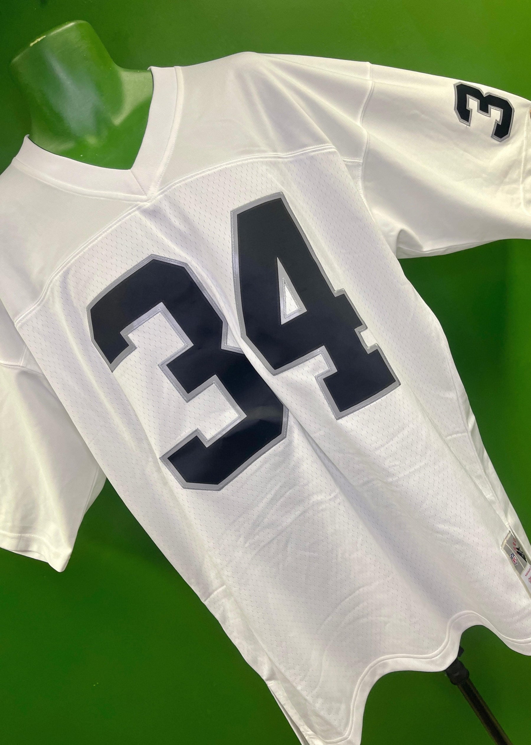 NFL Las Vegas Raiders Bo Jackson #34 Mitchell & Ness Jersey Men's X-Large NWT