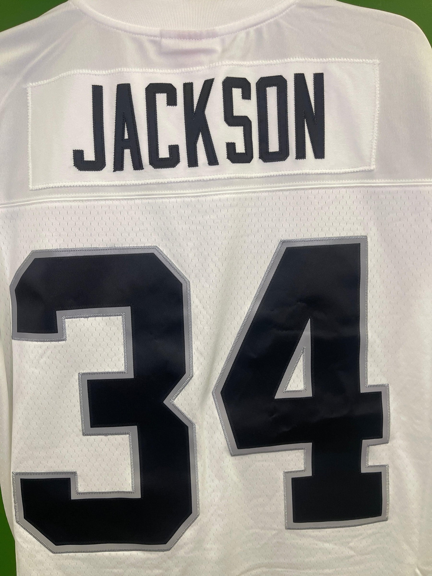 NFL Las Vegas Raiders Bo Jackson #34 Mitchell & Ness Jersey Men's X-Large NWT