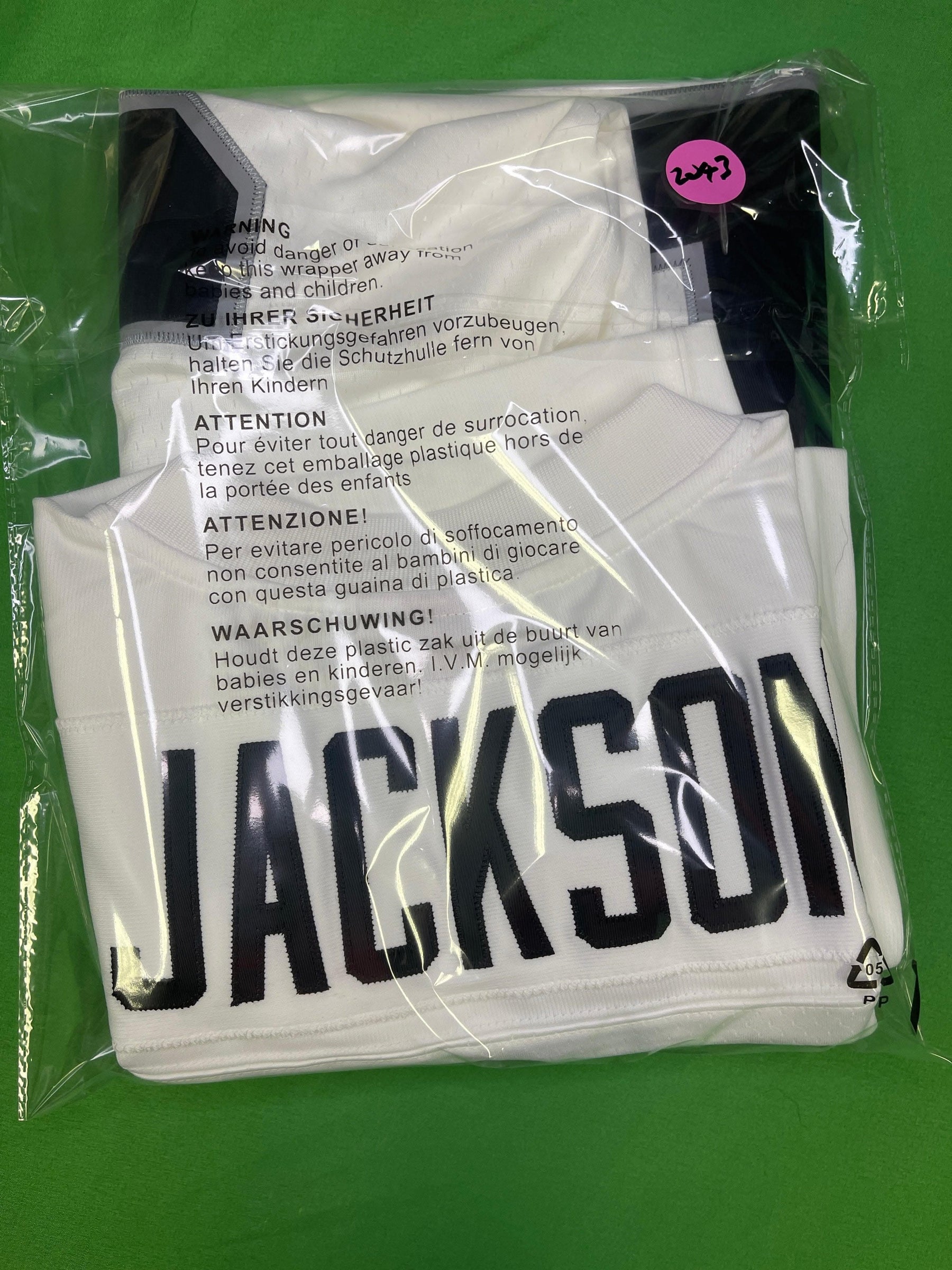 NFL Las Vegas Raiders Bo Jackson #34 Mitchell & Ness Jersey Men's X-Large NWT