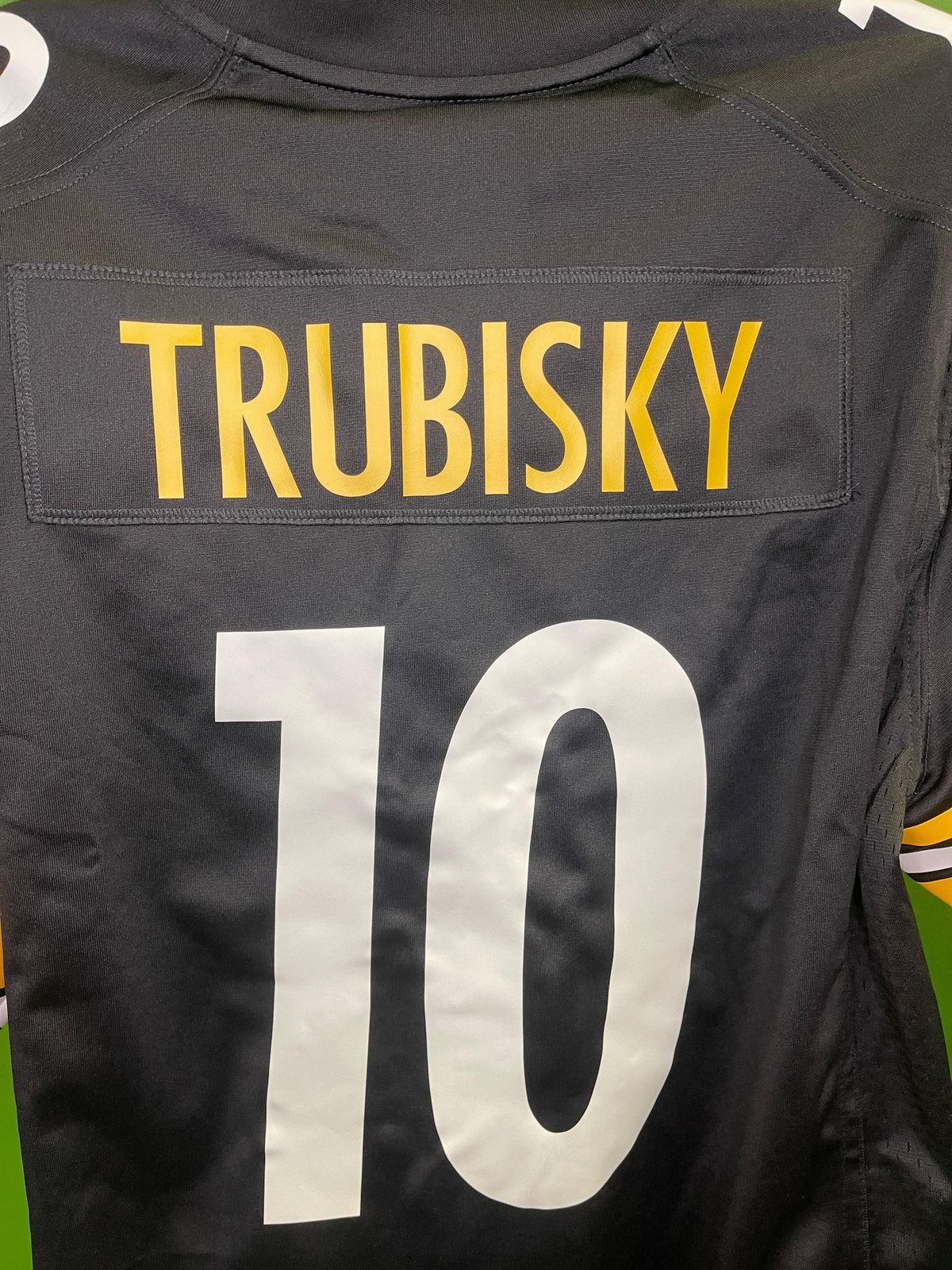 NFL Pittsburgh Steelers Mitch Trubisky #10 Game Jersey Men's Large NWT