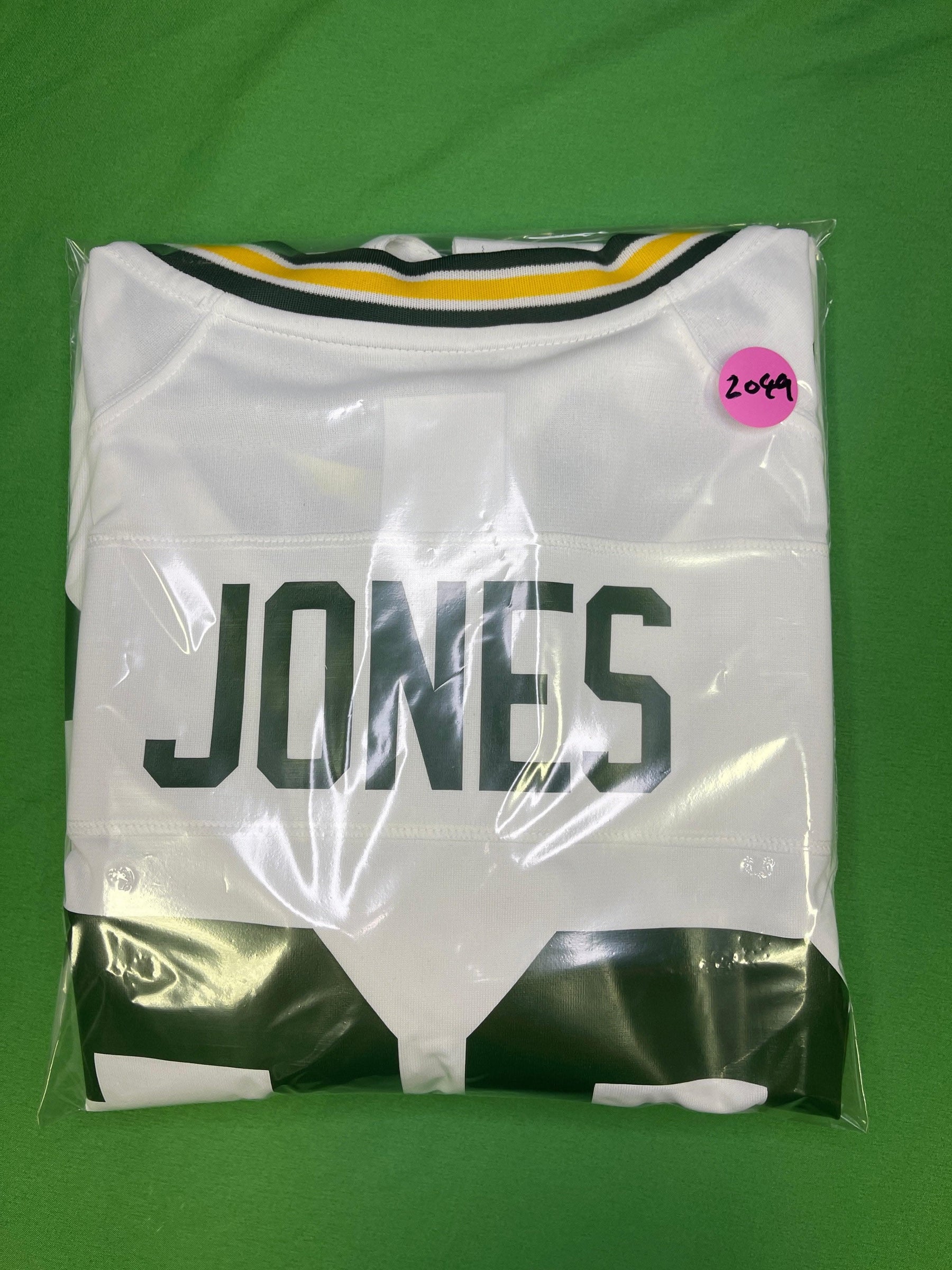 NFL Green Bay Packers Aaron Jones #33 Game Jersey Men's Small NWT