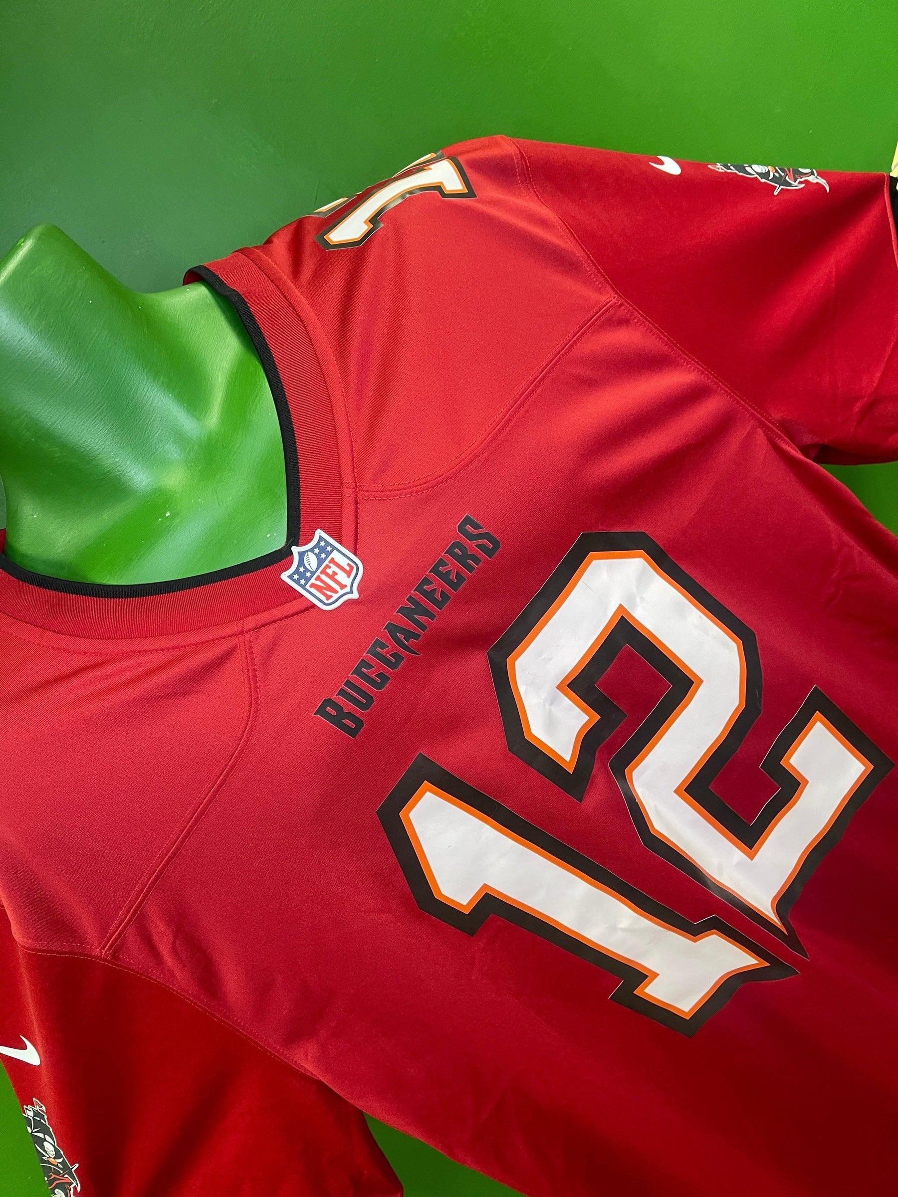 NFL Tampa Bay Buccaneers Tom Brady #12 Game Jersey Men's 2X-Large NWT