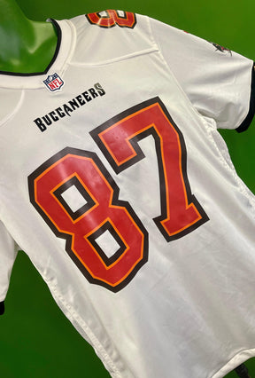 NFL Tampa Bay Buccaneers Rob Gronkowski #87 Game Jersey Men's Large New with Defect