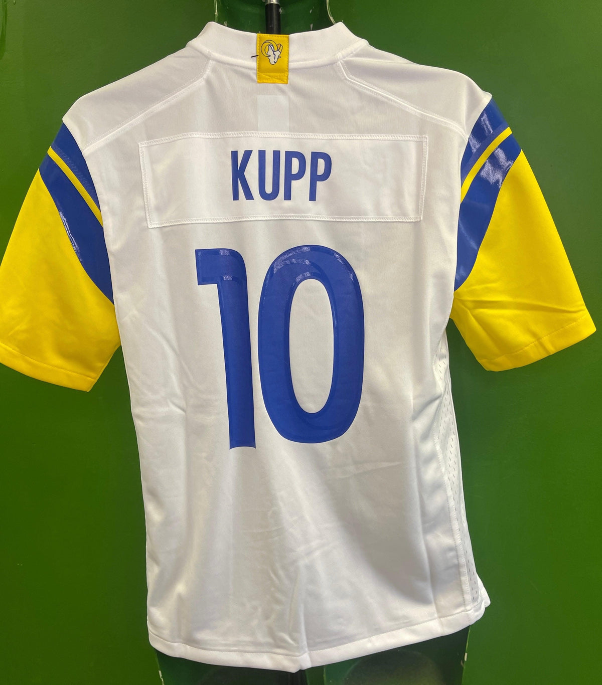 NFL Los Angeles Rams Cooper Kupp #10 Game Jersey Youth Large 14-16 NWT