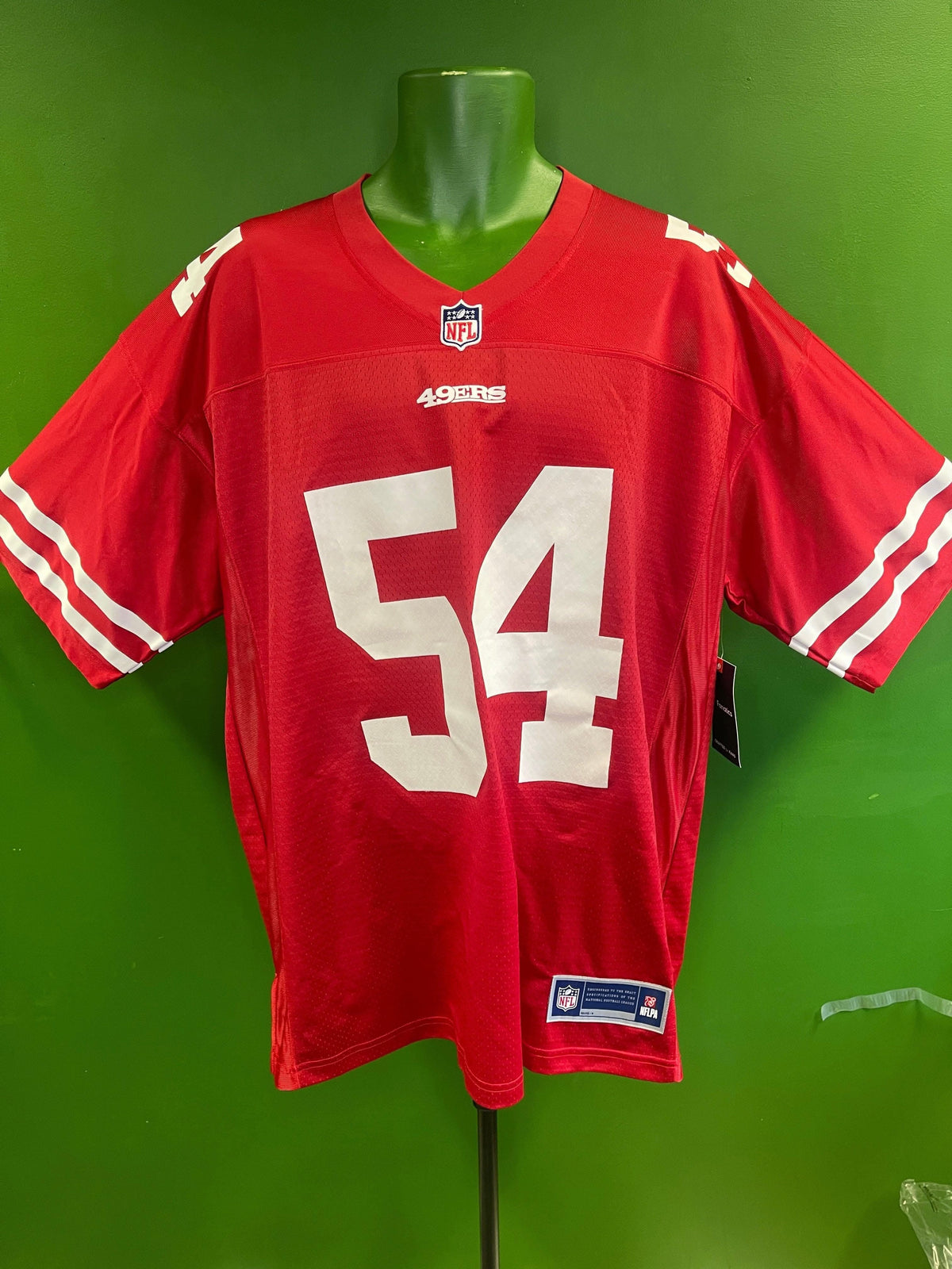 NFL San Francisco 49ers Fred Warner #54 Pro Line Jersey Men's X-Large NWT