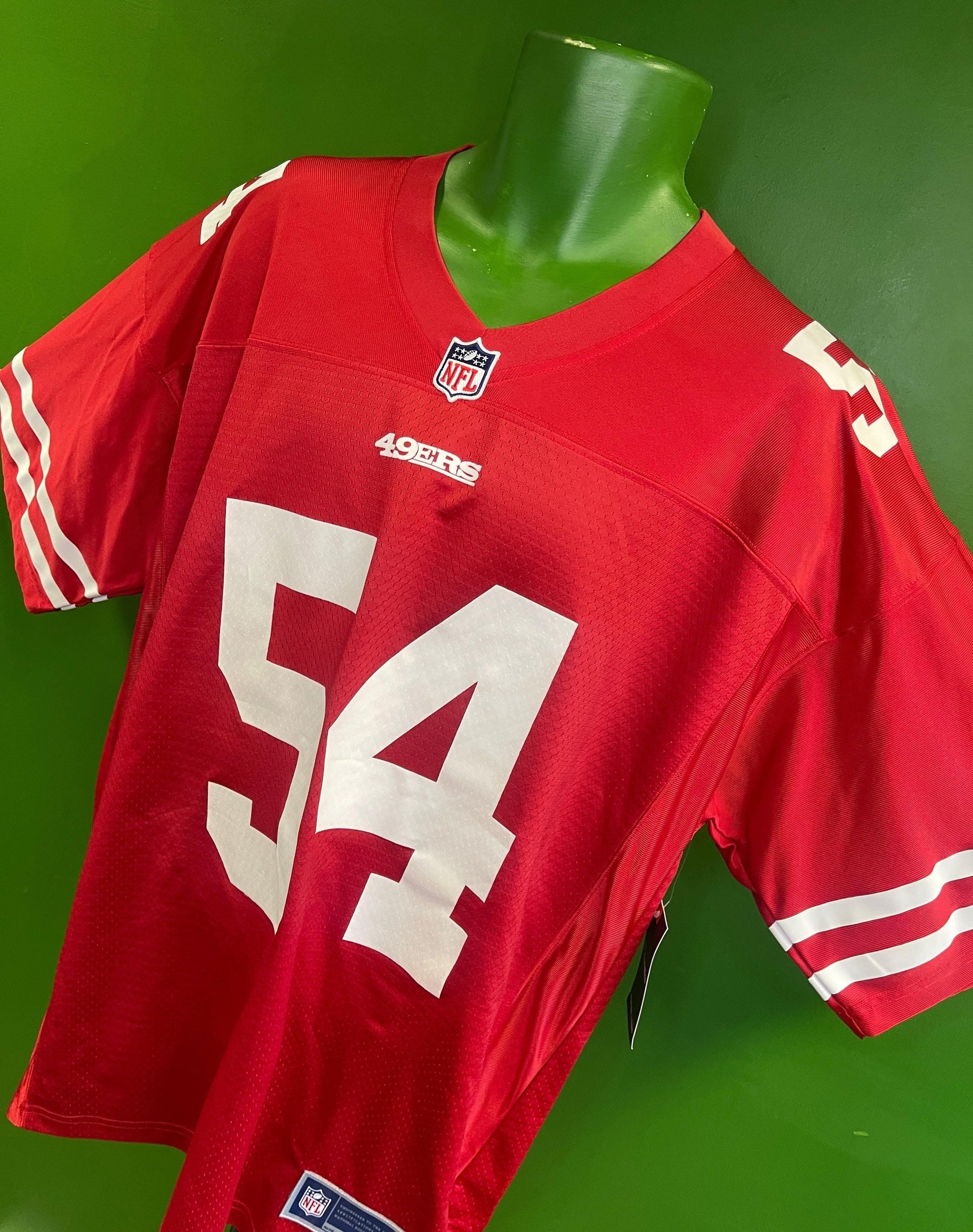 NFL San Francisco 49ers Fred Warner #54 Pro Line Jersey Men's X-Large NWT
