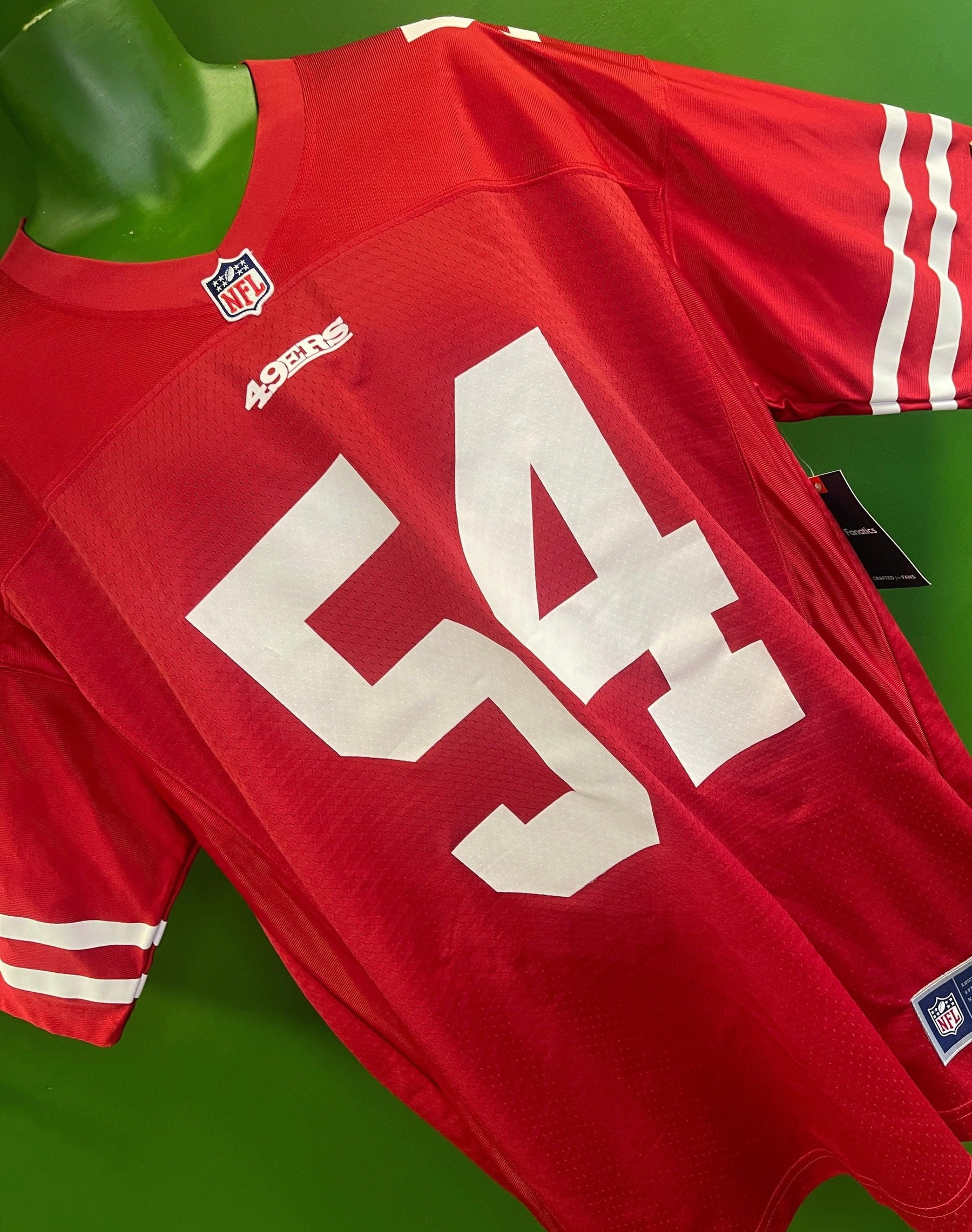 NFL San Francisco 49ers Fred Warner #54 Pro Line Jersey Men's X-Large NWT