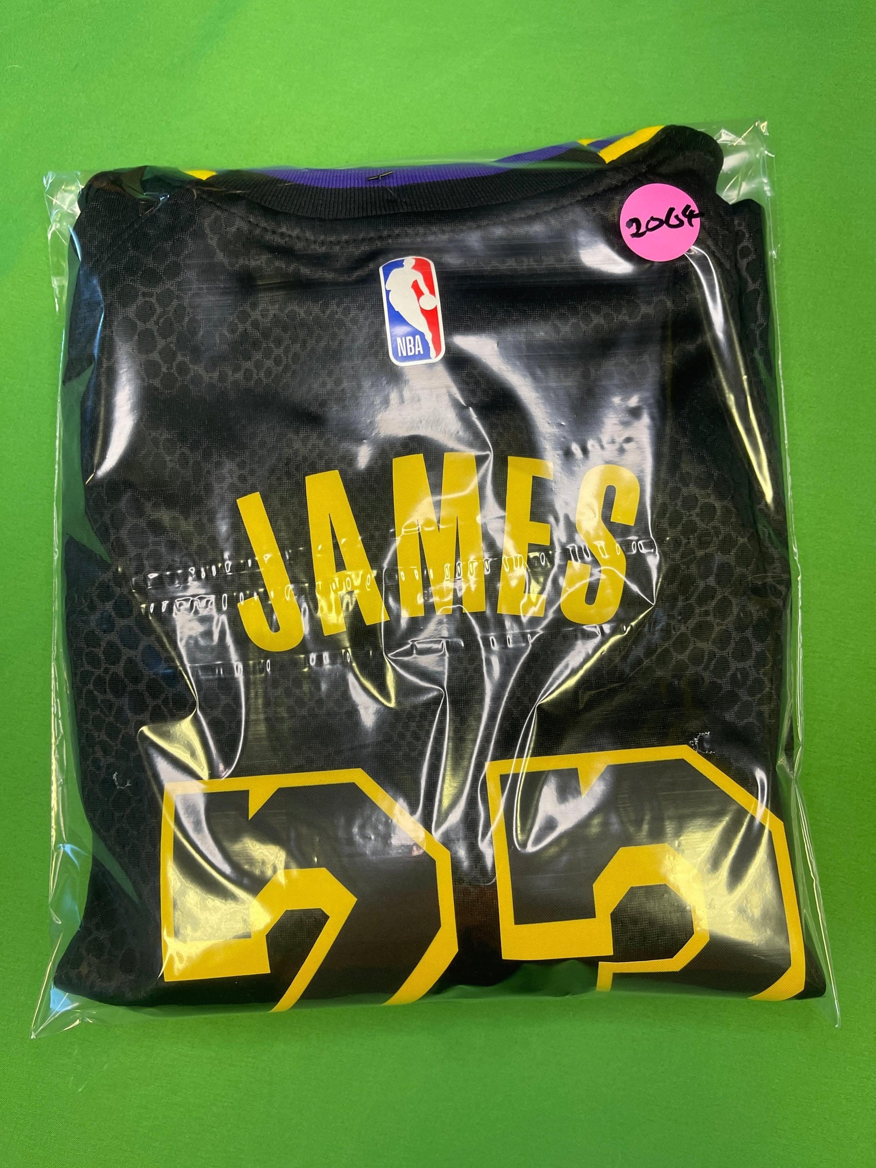 NBA Los Angeles Lakers LeBron James #23 Swingman City Ed Jersey Youth XL 18-20 NWT