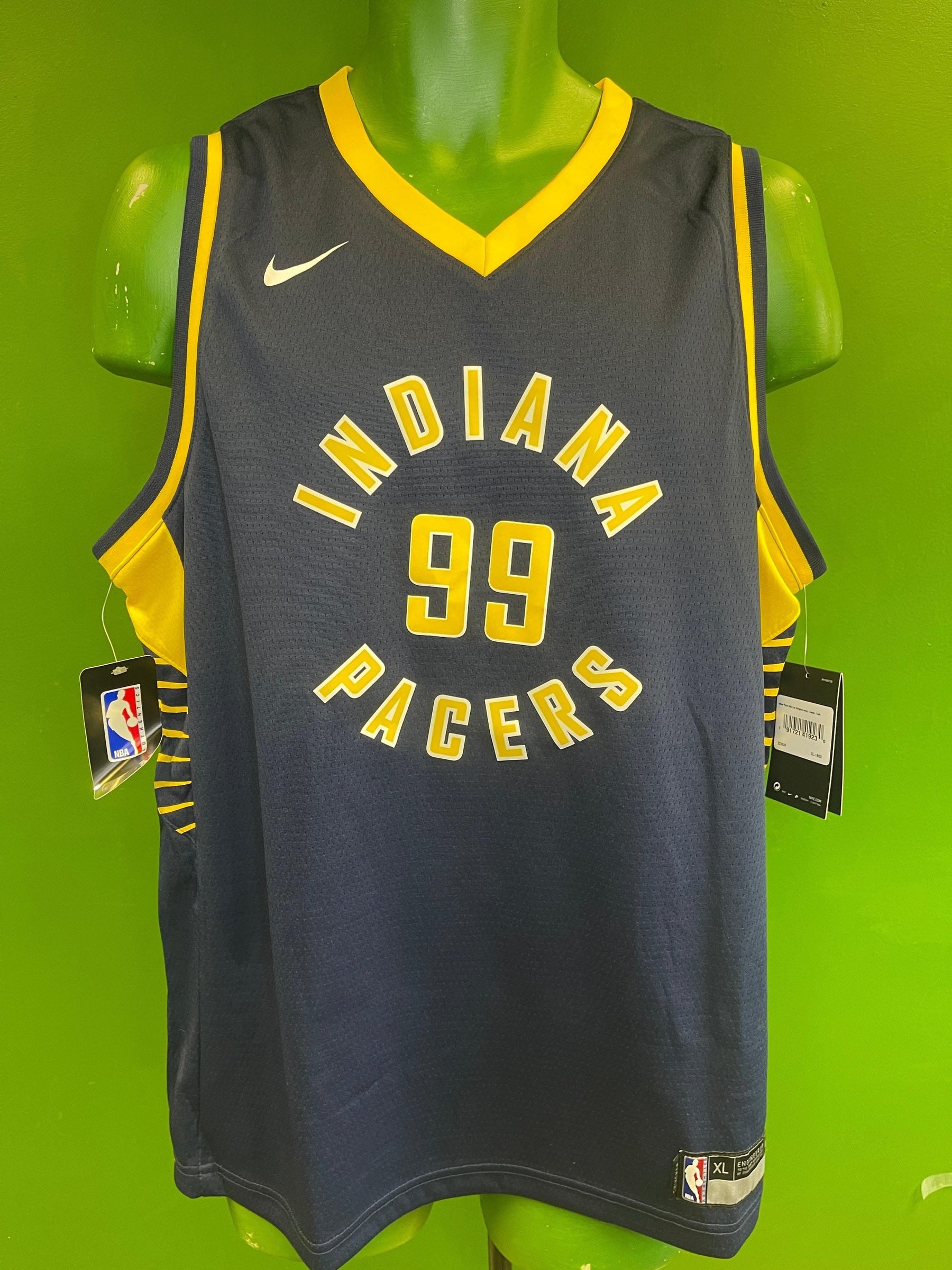 NBA Indiana Pacers Ricky Rubio Swingman Icon Jersey Youth X-Large 18-20 NWT