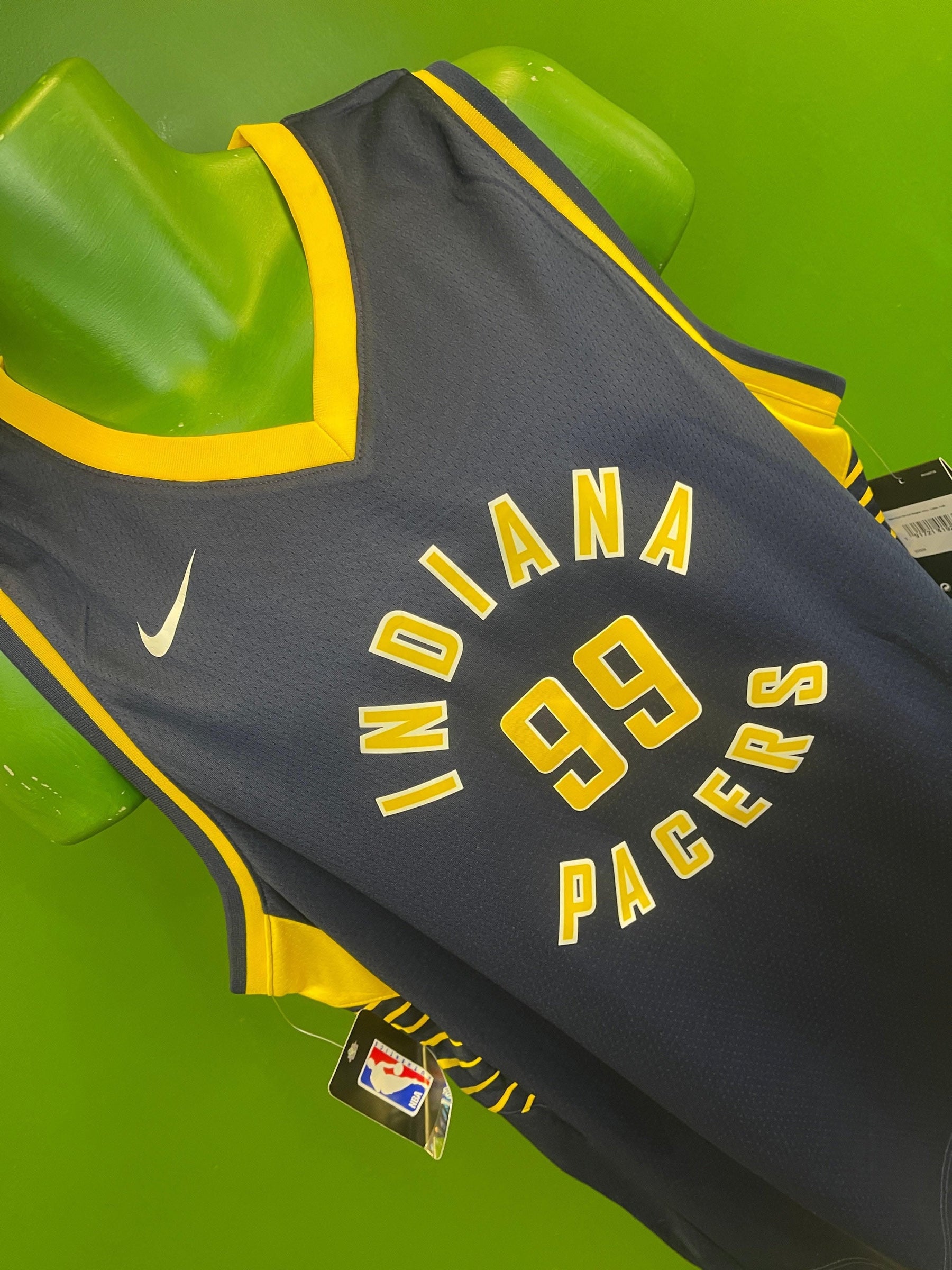 NBA Indiana Pacers Ricky Rubio Swingman Icon Jersey Youth X-Large 18-20 NWT