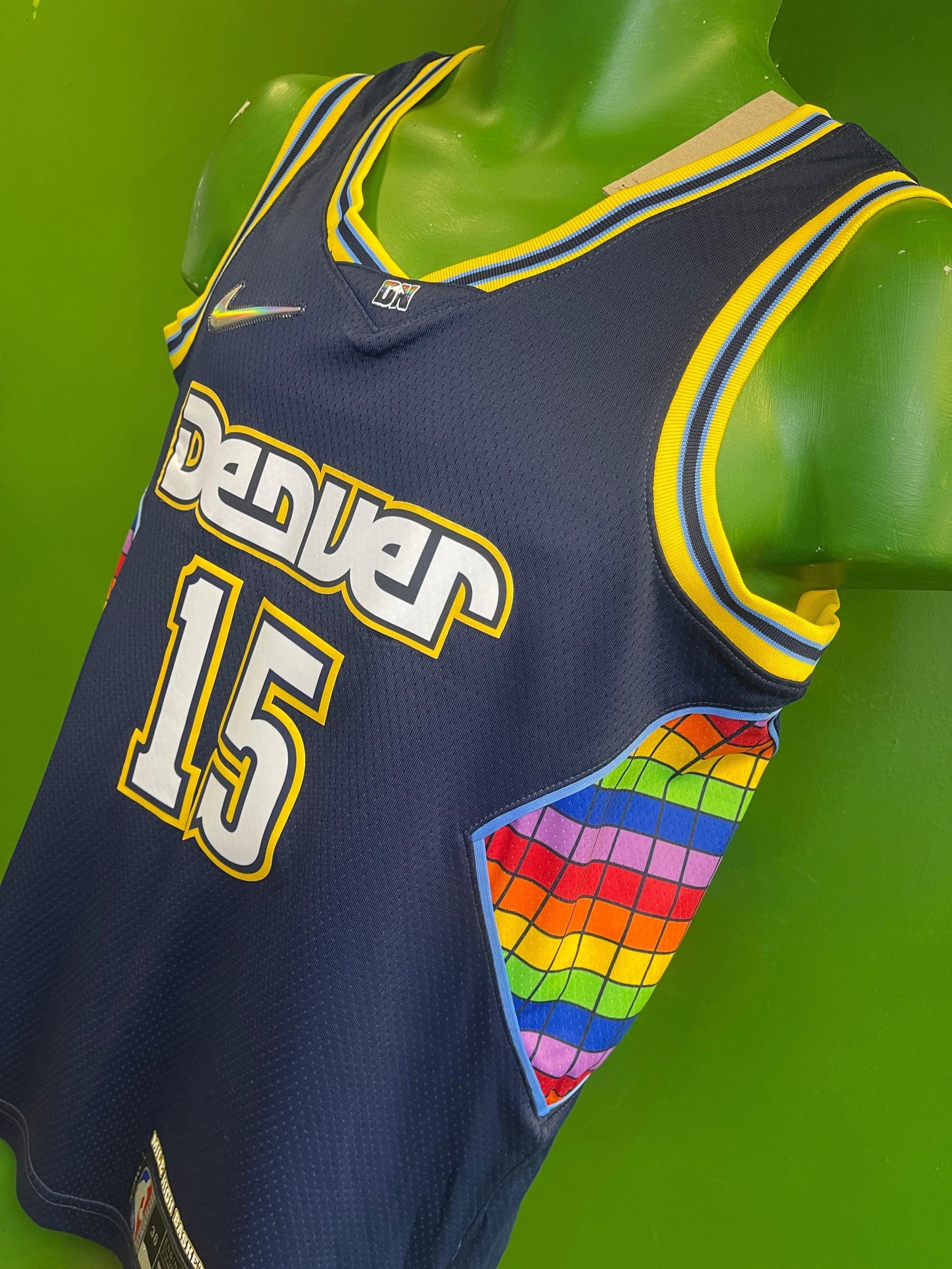 NBA Denver Nuggets Nikola Jokic City Edition Swingman Jersey Men's X-Small NWT