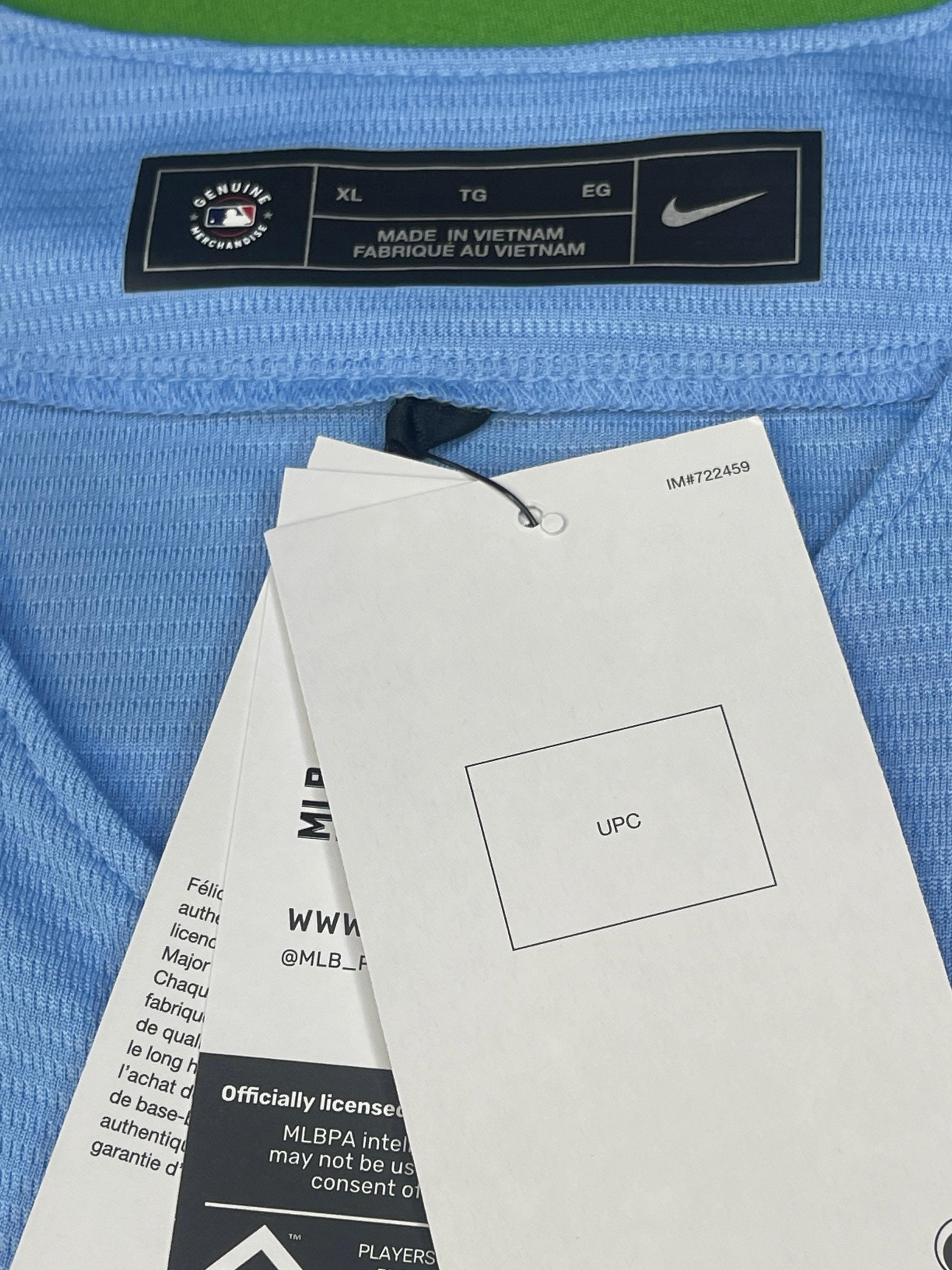 MLB Toronto Blue Jays Bo Bichette Alternate Team Jersey Men's X-Large NWT