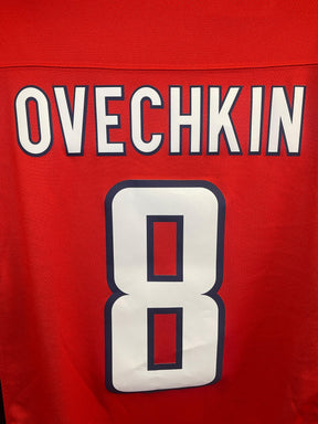 NHL Washington Capitals Alexander Ovechkin #8 Fanatics Breakaway Jersey Stitched Men's Medium NWT