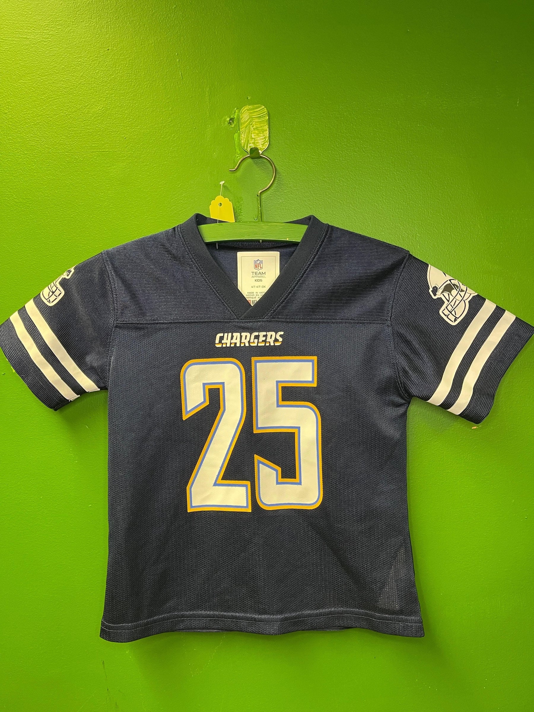 NFL Los Angeles Chargers Melvin Gordon #25 Jersey Toddler 4T