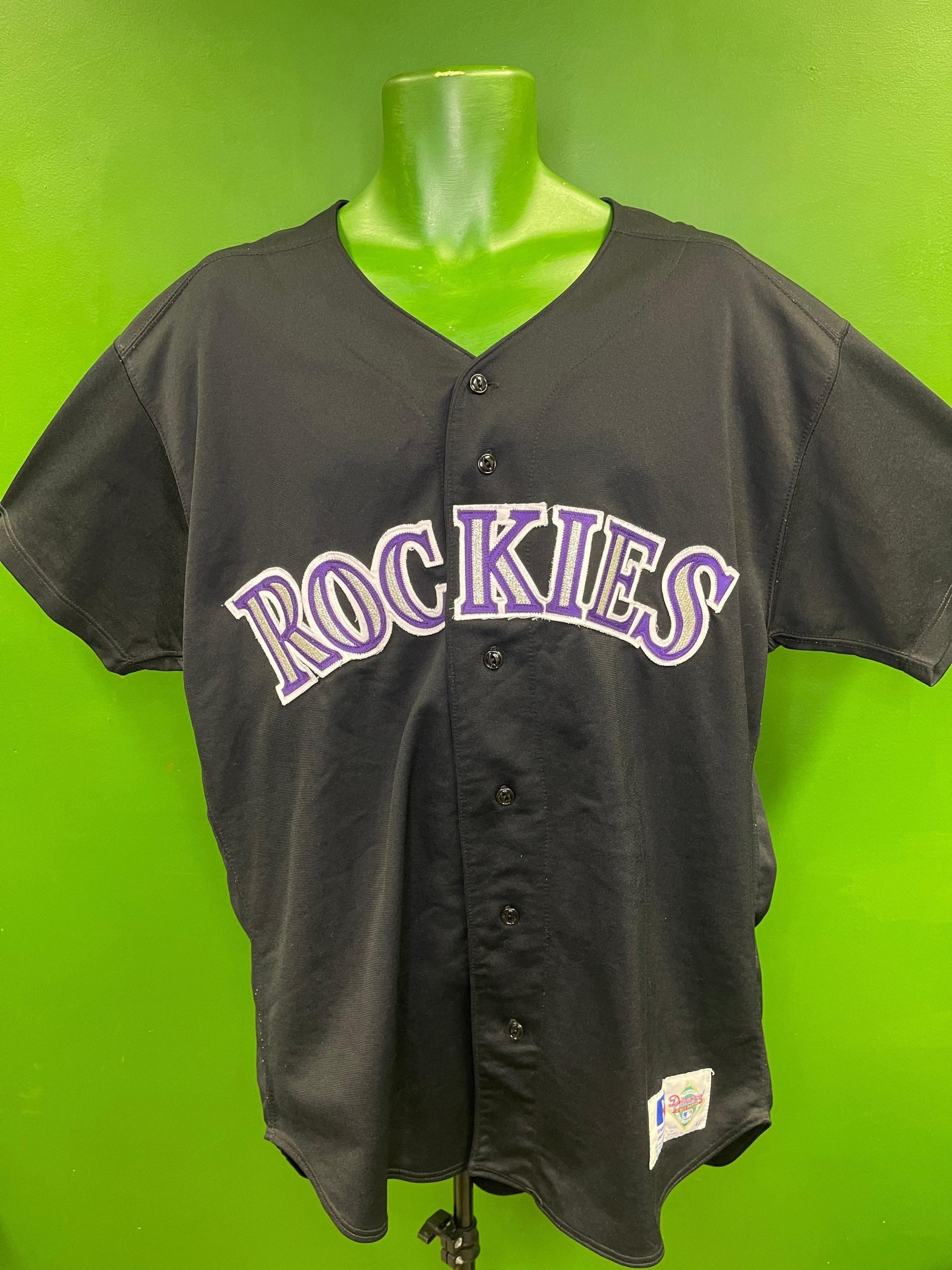 MLB Colorado Rockies Russell Athletic Stitched Baseball Jersey Men's X-Large 48