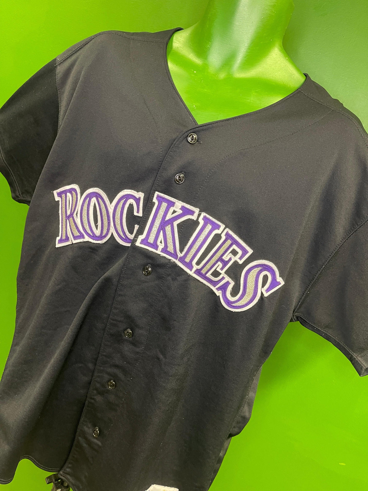 MLB Colorado Rockies Russell Athletic Stitched Baseball Jersey Men's X-Large 48