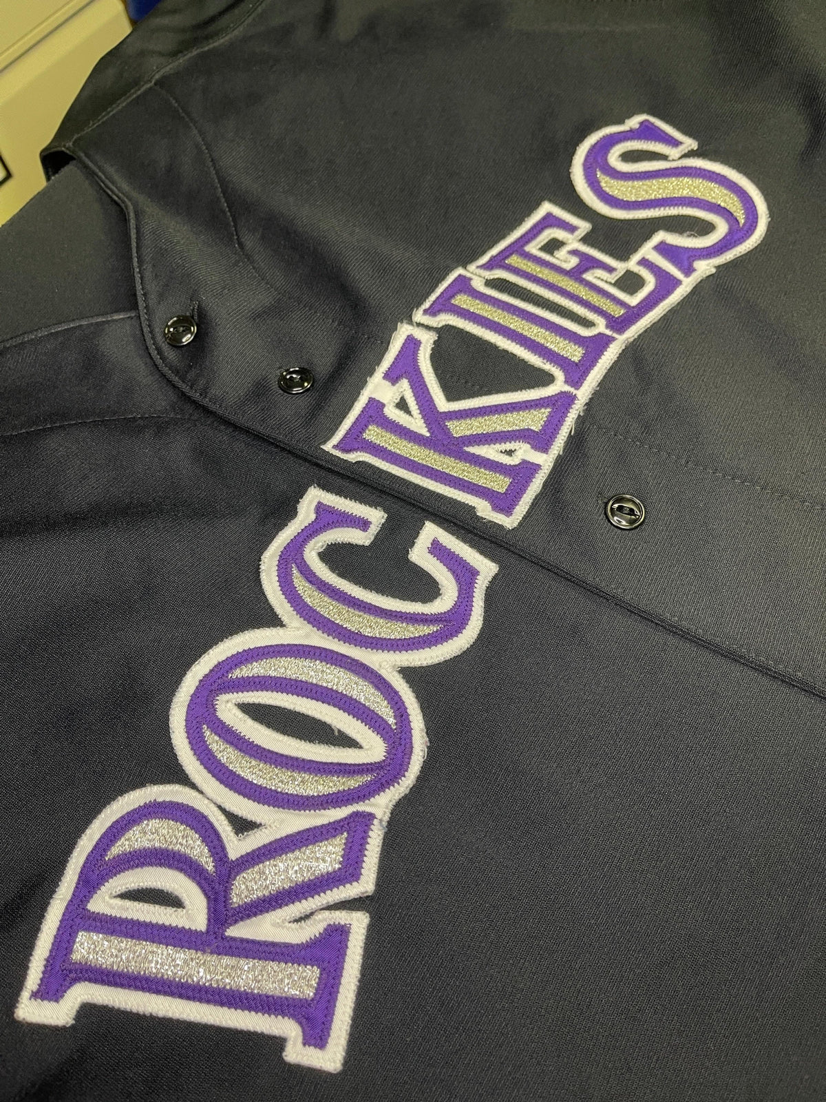 MLB Colorado Rockies Russell Athletic Stitched Baseball Jersey Men's X-Large 48