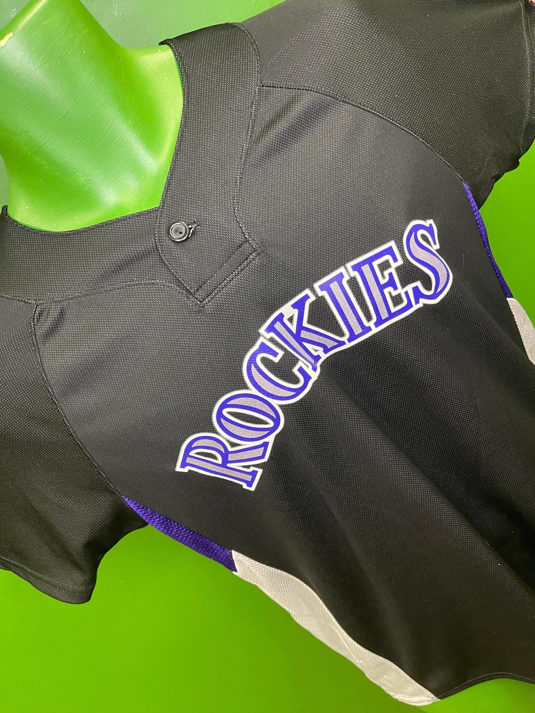 MLB Colorado Rockies Tulowitzki #2 Majestic Jersey Style Top Youth Large