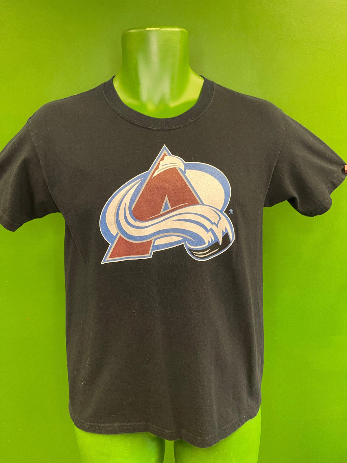 NHL Colorado Avalanche Black T-Shirt Youth Large