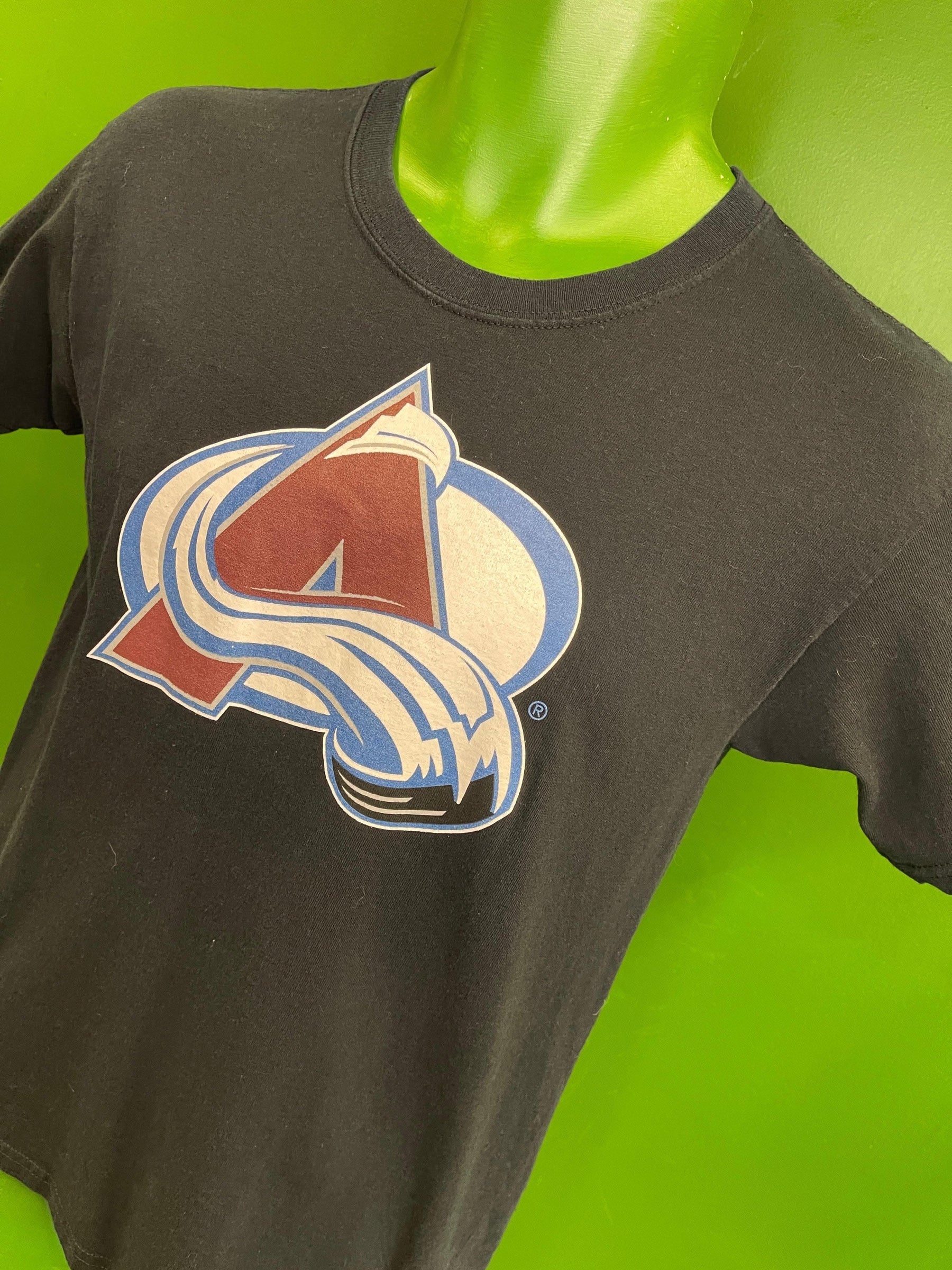 NHL Colorado Avalanche Black T-Shirt Youth Large