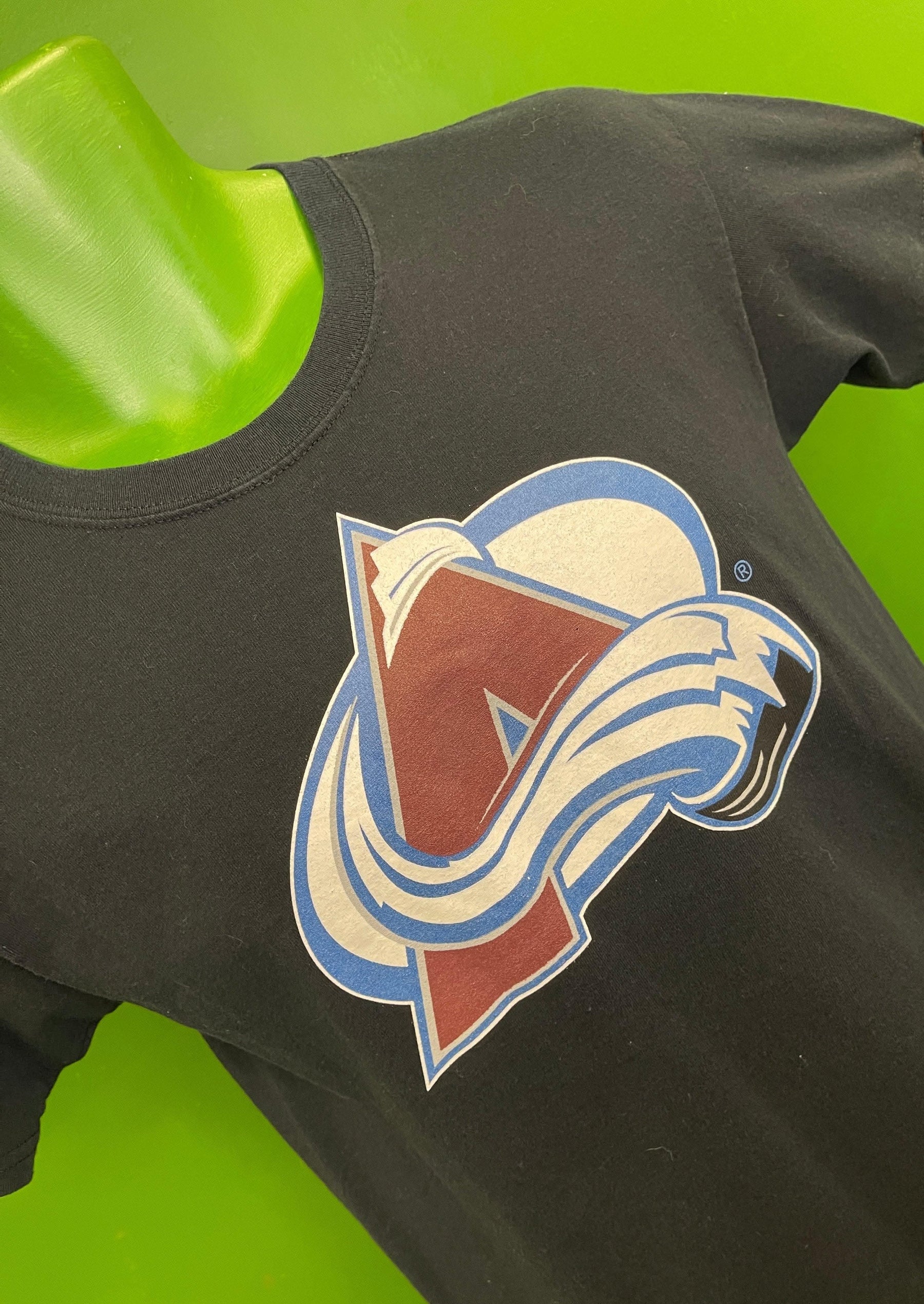 NHL Colorado Avalanche Black T-Shirt Youth Large