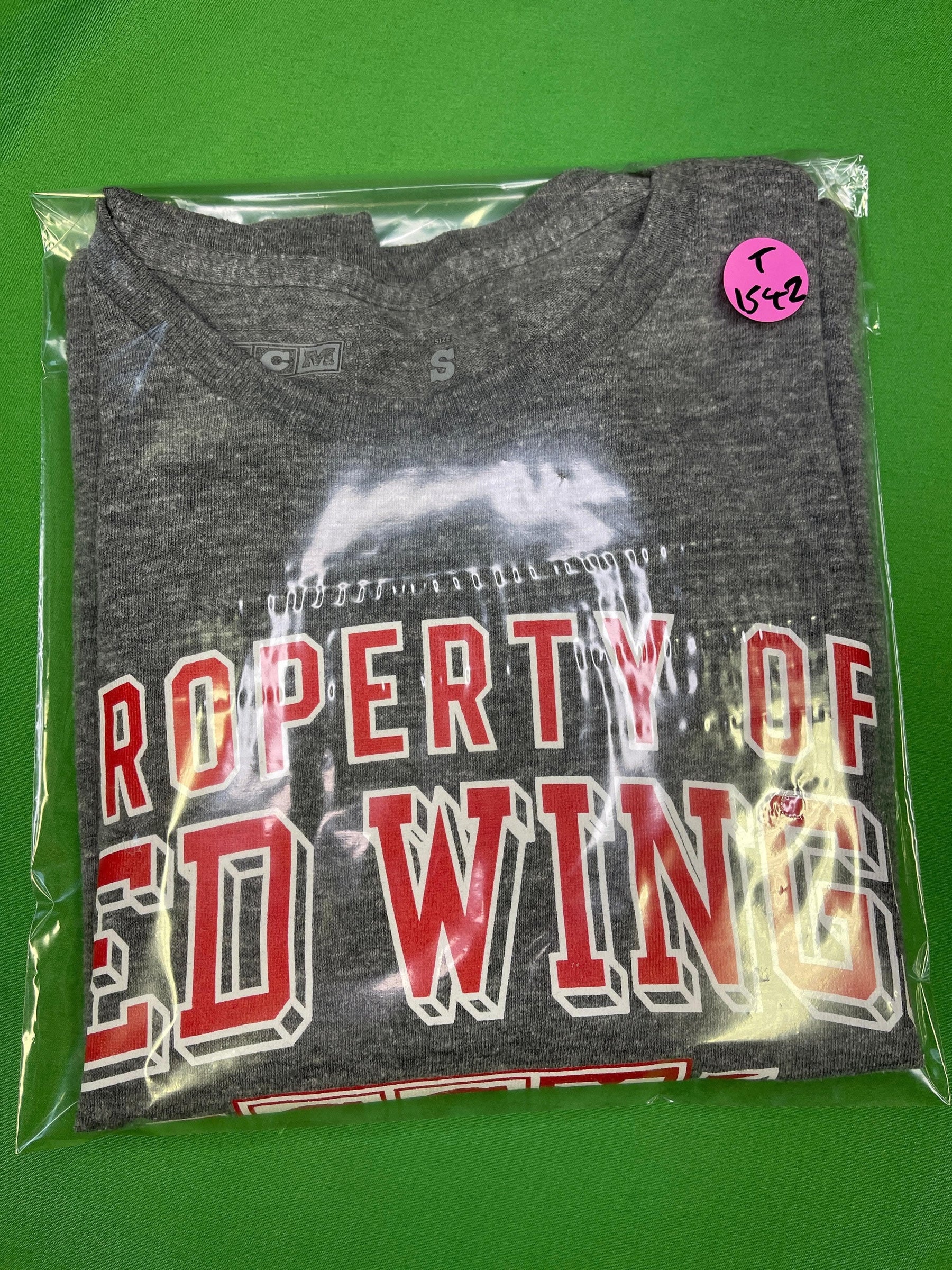 NHL Detroit Red Wings Grey T-Shirt Men's Small
