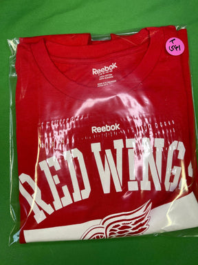 NHL Detroit Red Wings Reebok Red T-Shirt Youth Large 14-16
